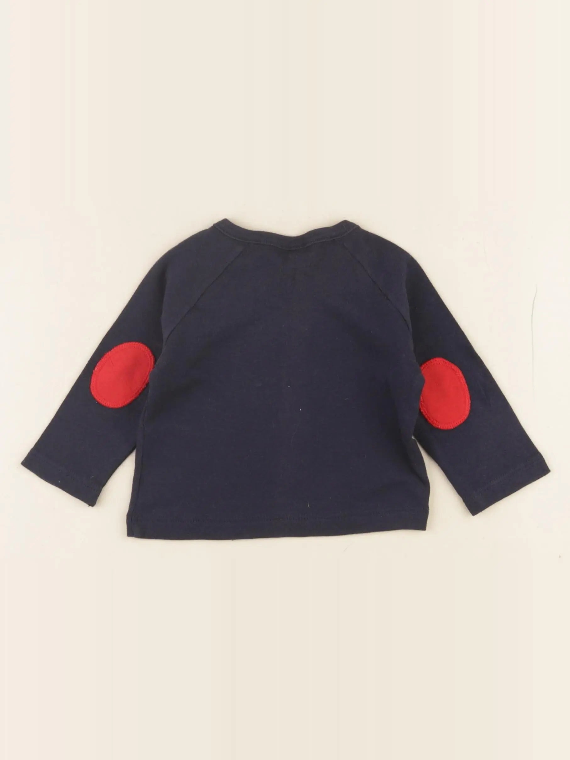 Petit Bateau - tee-shirt bleu - 3 mois
