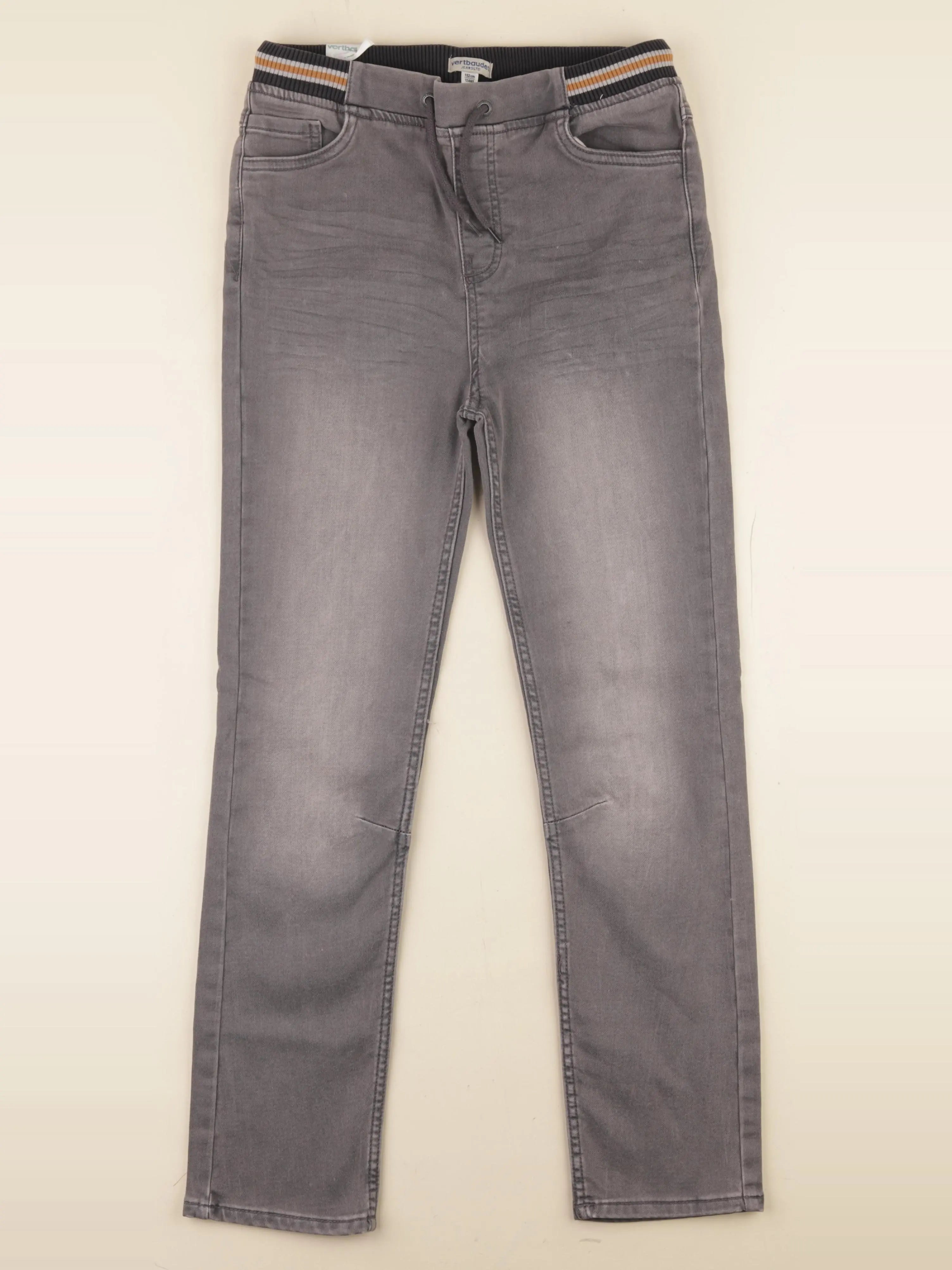 Vertbaudet - pantalon gris - 12 ans