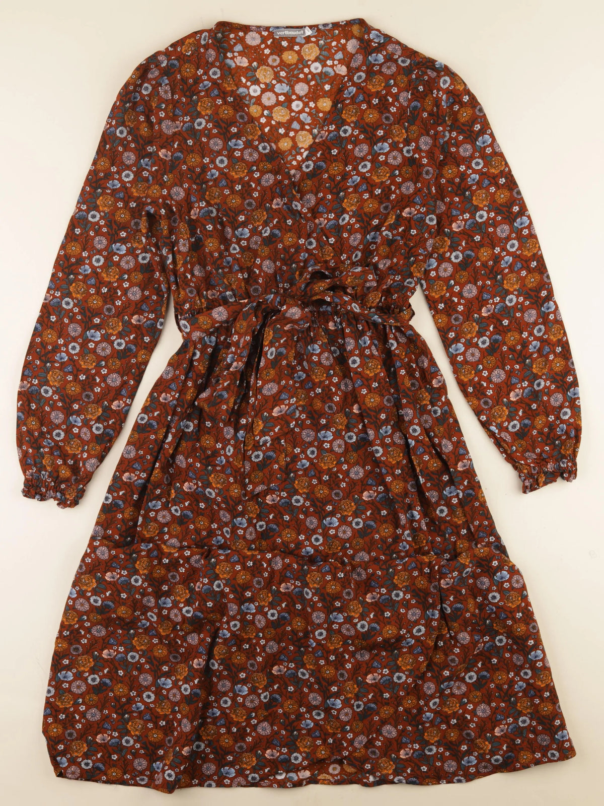 Vertbaudet - robe allaitement marron - 36