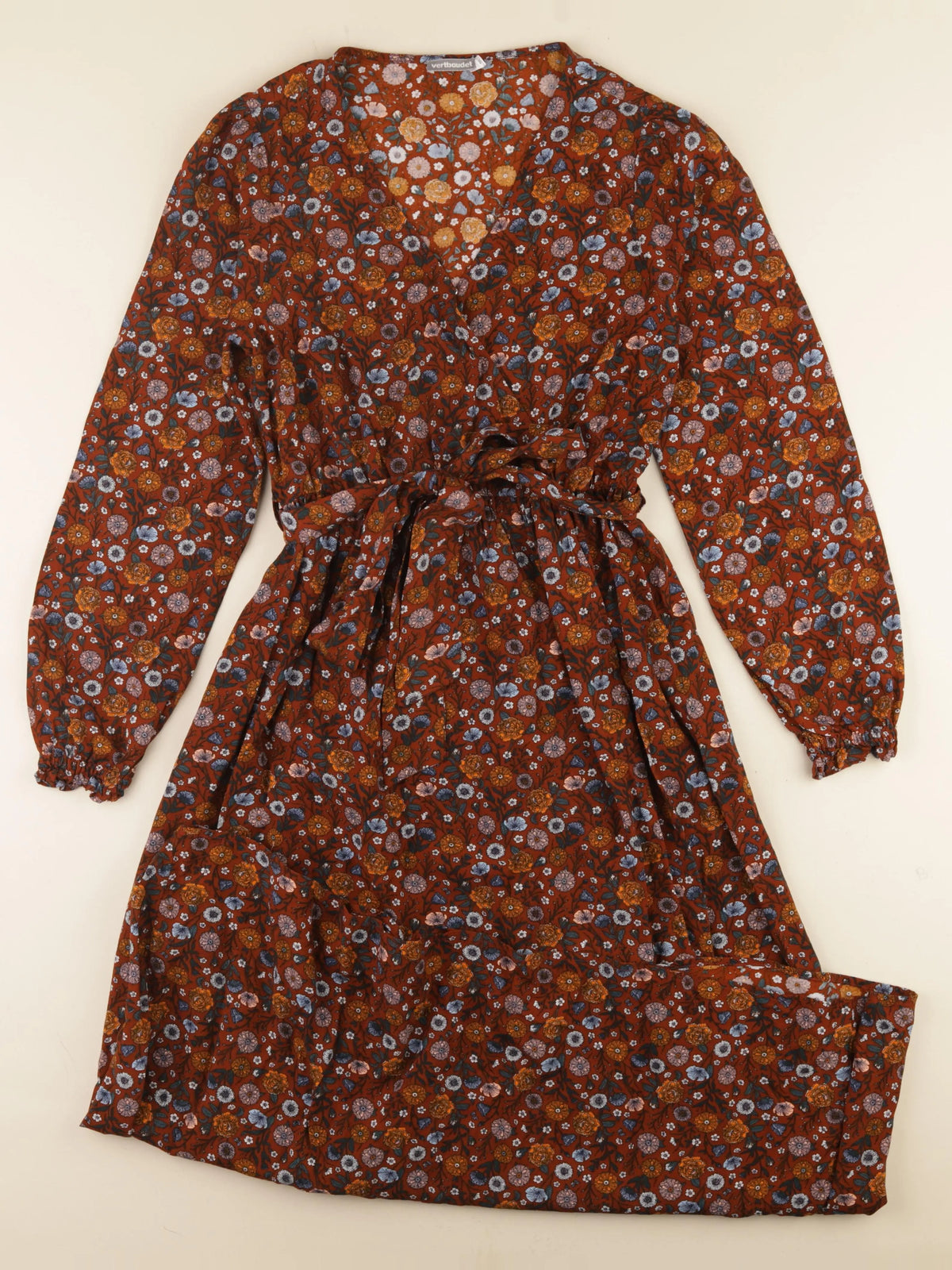 Vertbaudet - robe allaitement marron - 36