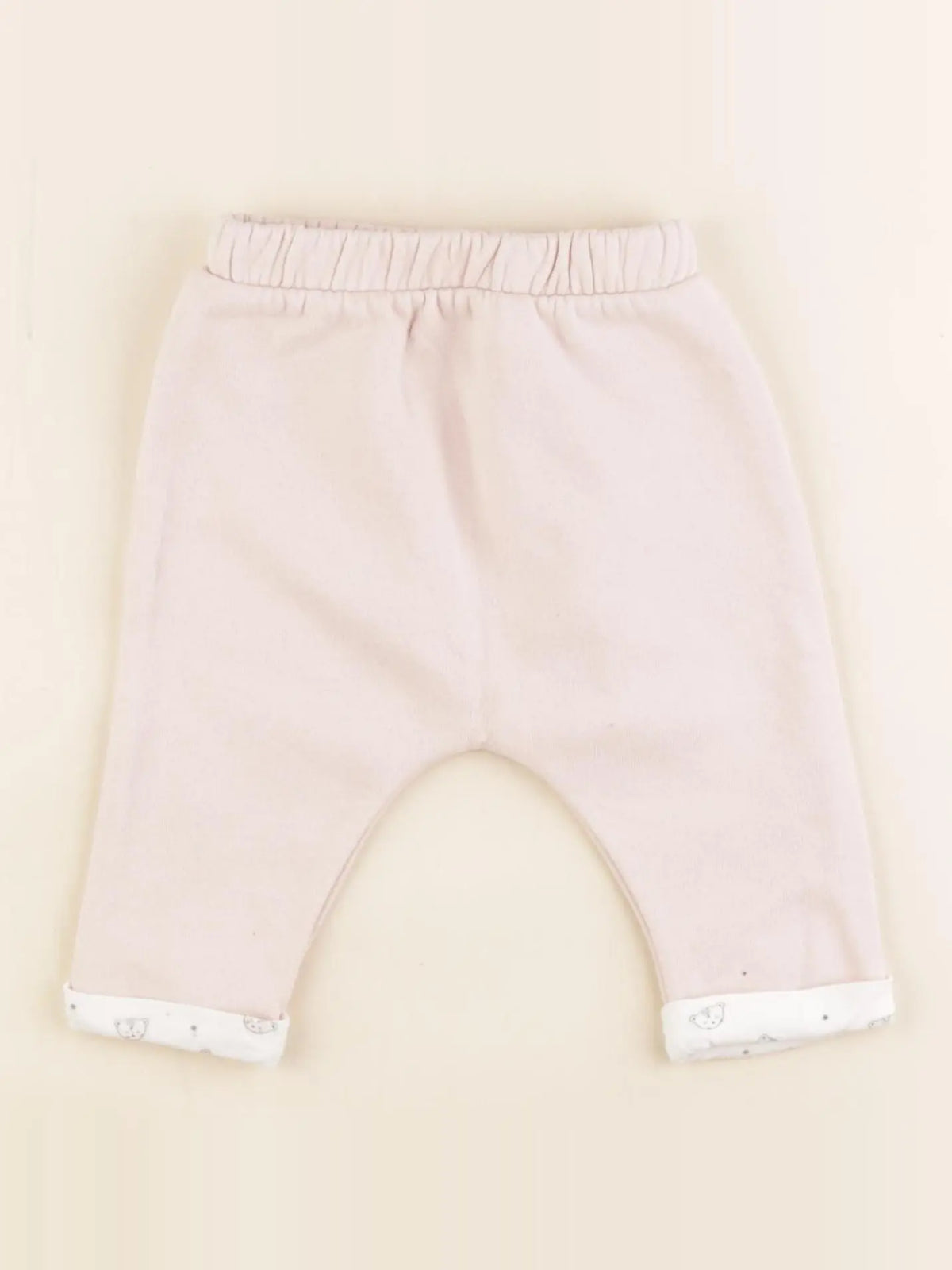 Vertbaudet - sarouel rose - 0/3 mois