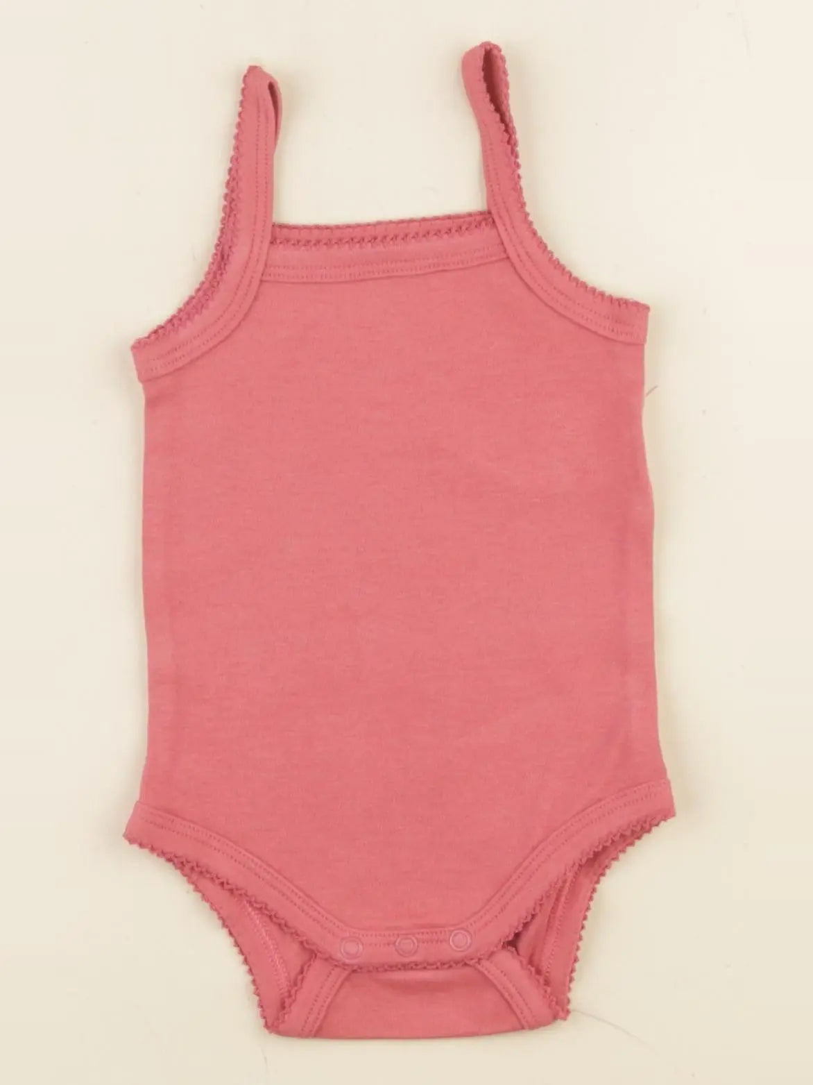 Vertbaudet - body rose - 6 mois