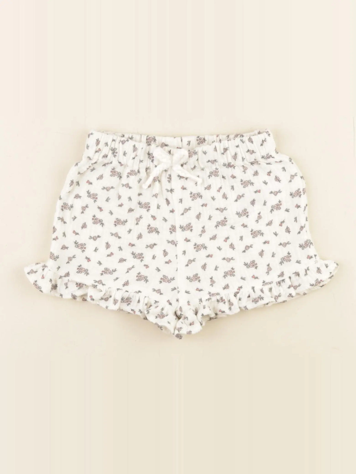 Vertbaudet - short blanc - 12 mois