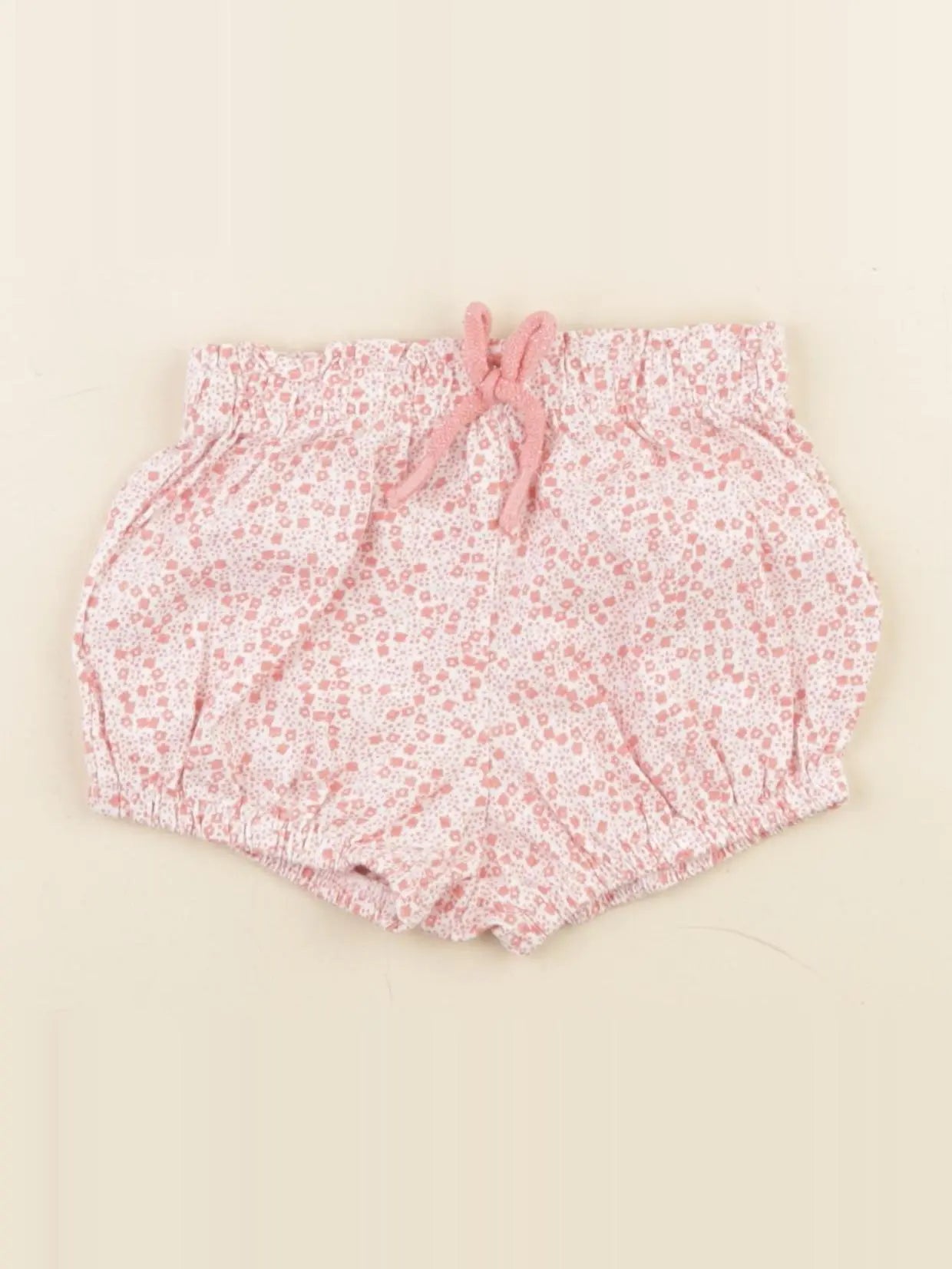 Vertbaudet - bloomer rose - 6 mois