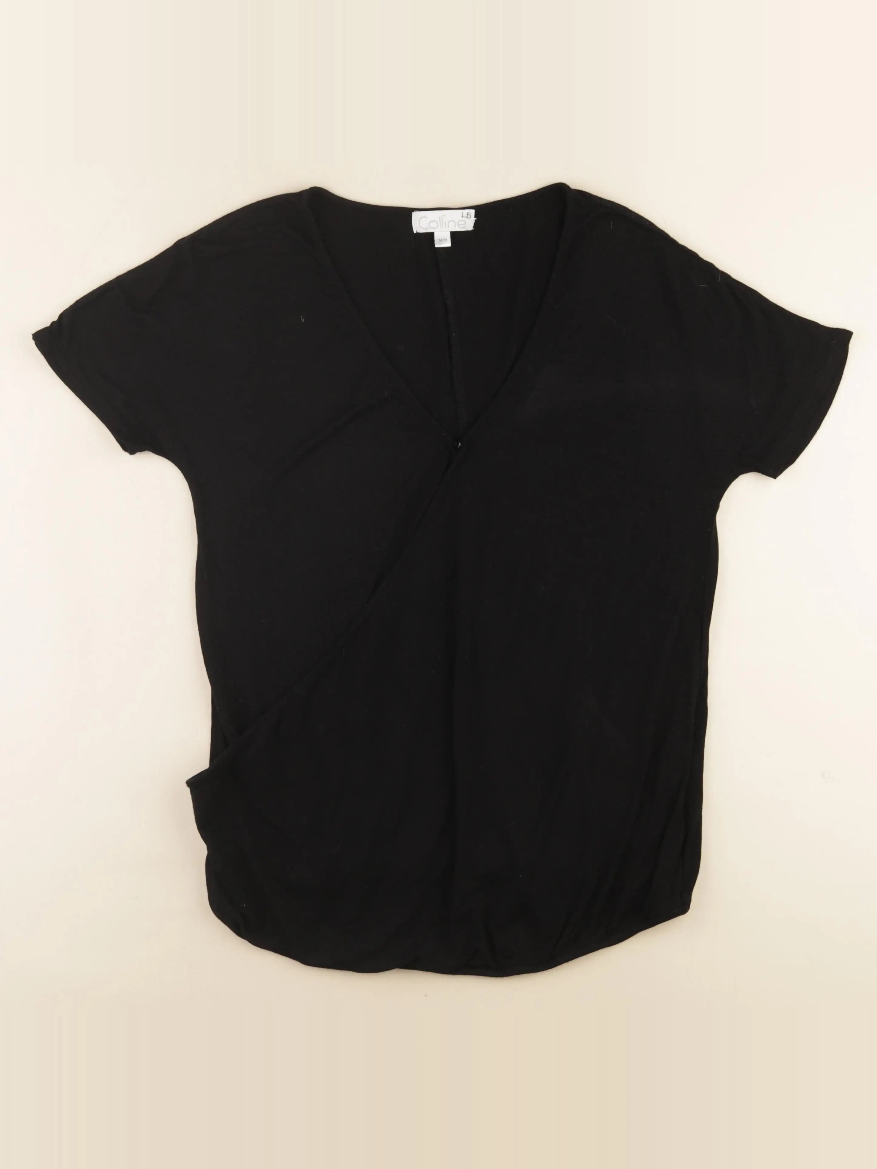 Vertbaudet - tee-shirt grossesse, allaitement noir - 34 à 36