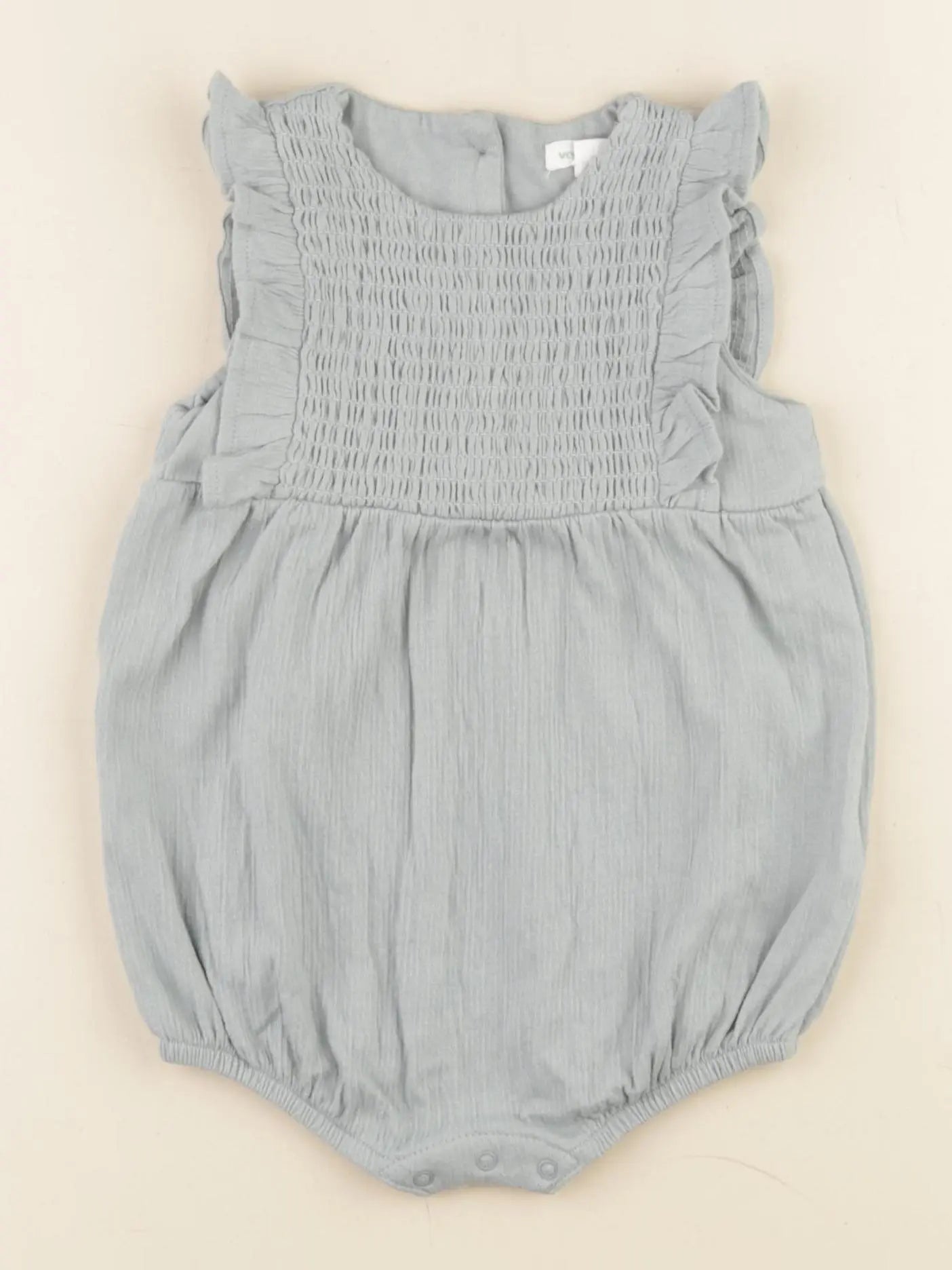 Vertbaudet - combinaison vert - 9 mois