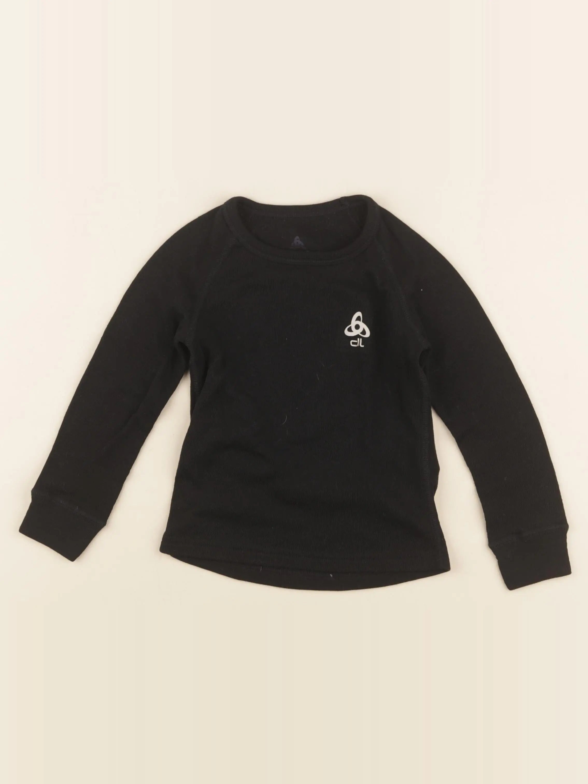 Odlo - sous-pull technique noir - 4 ans