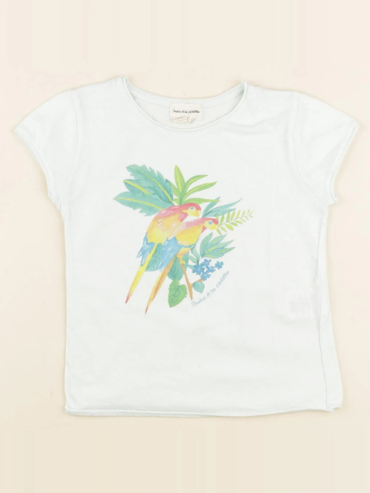 Arsène et les pipelettes - tee-shirt vert - 4 ans