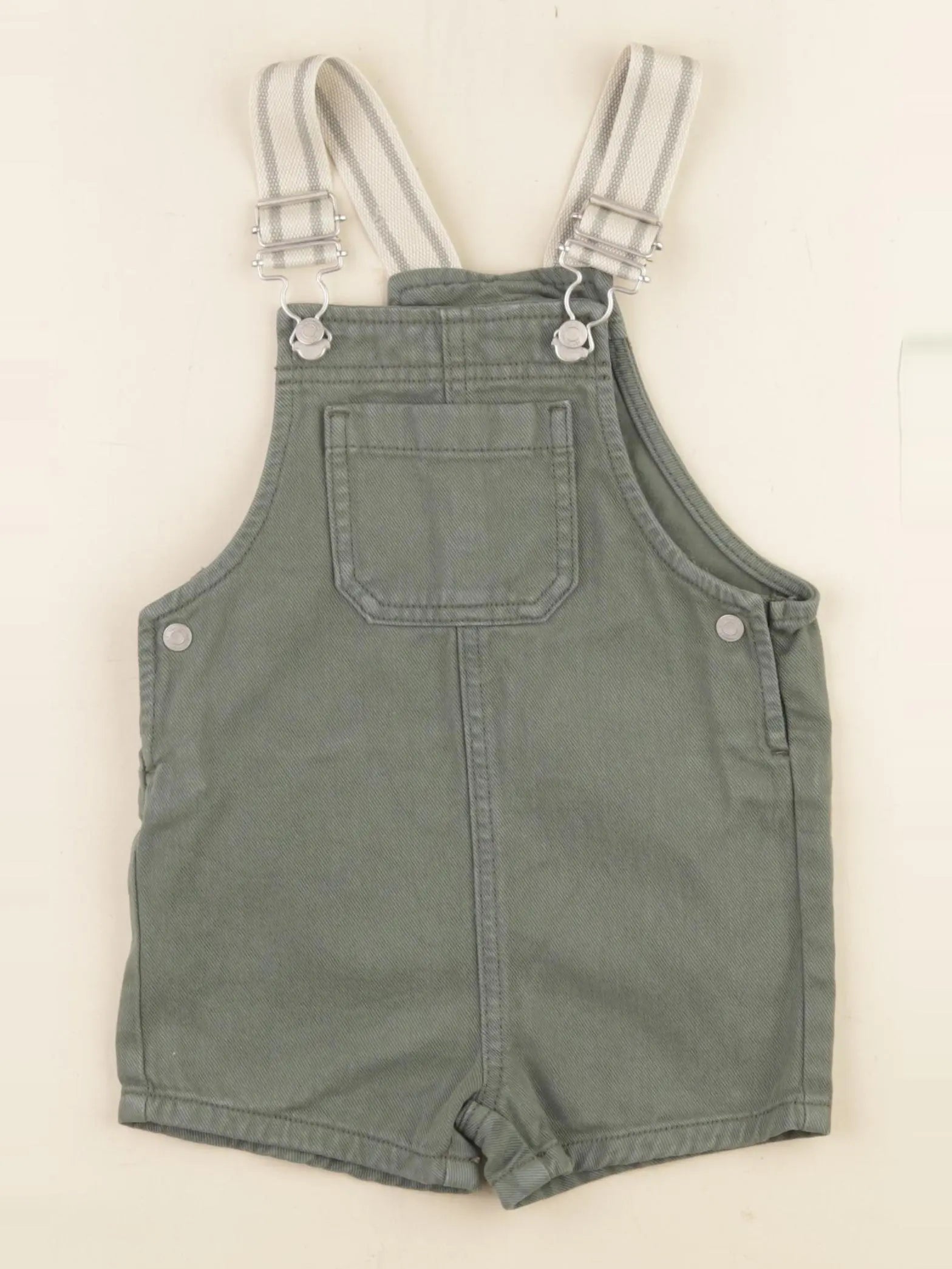 Vertbaudet - salopette vert - 24 mois