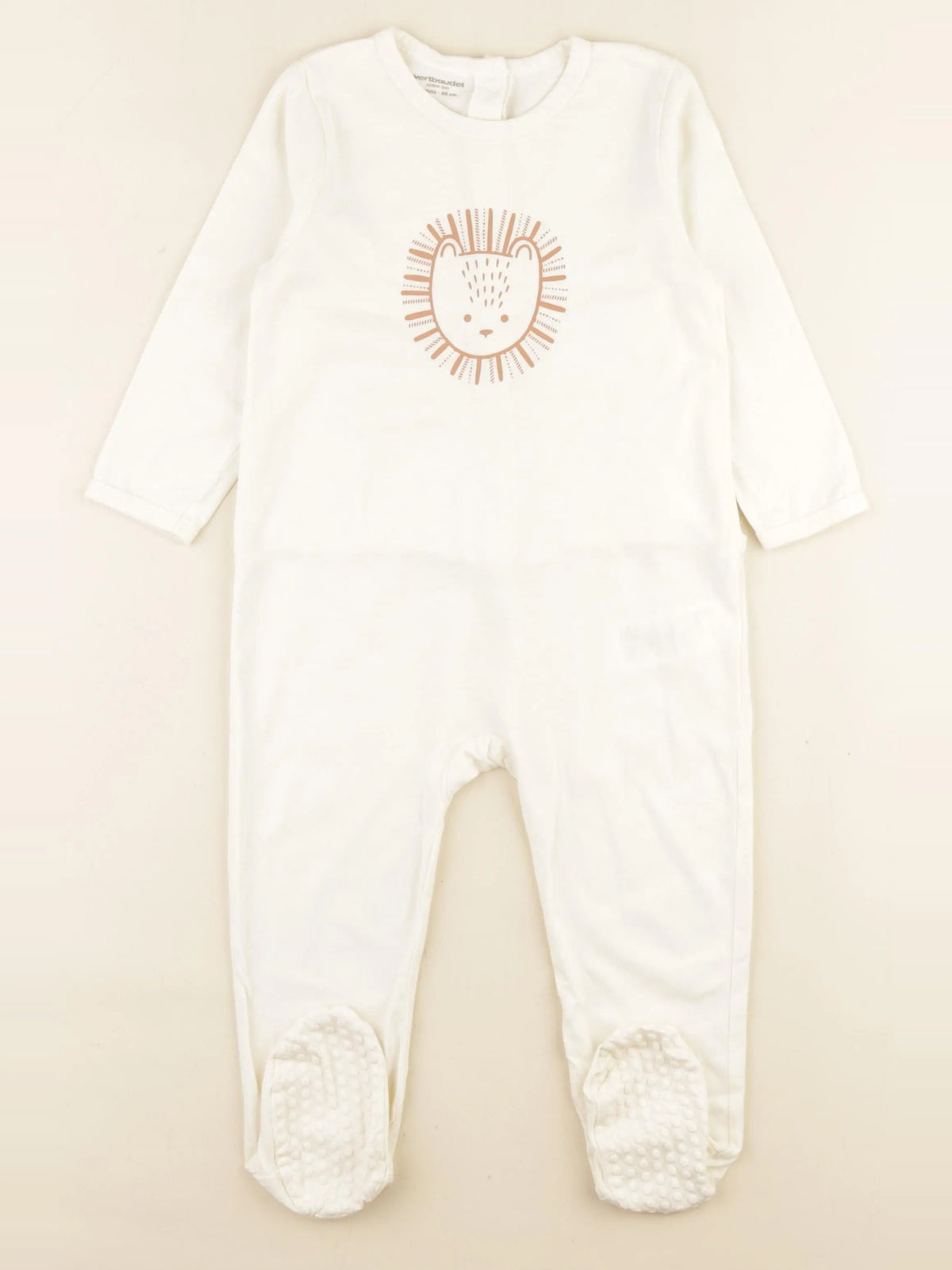 Vertbaudet - pyjama blanc - 24 mois