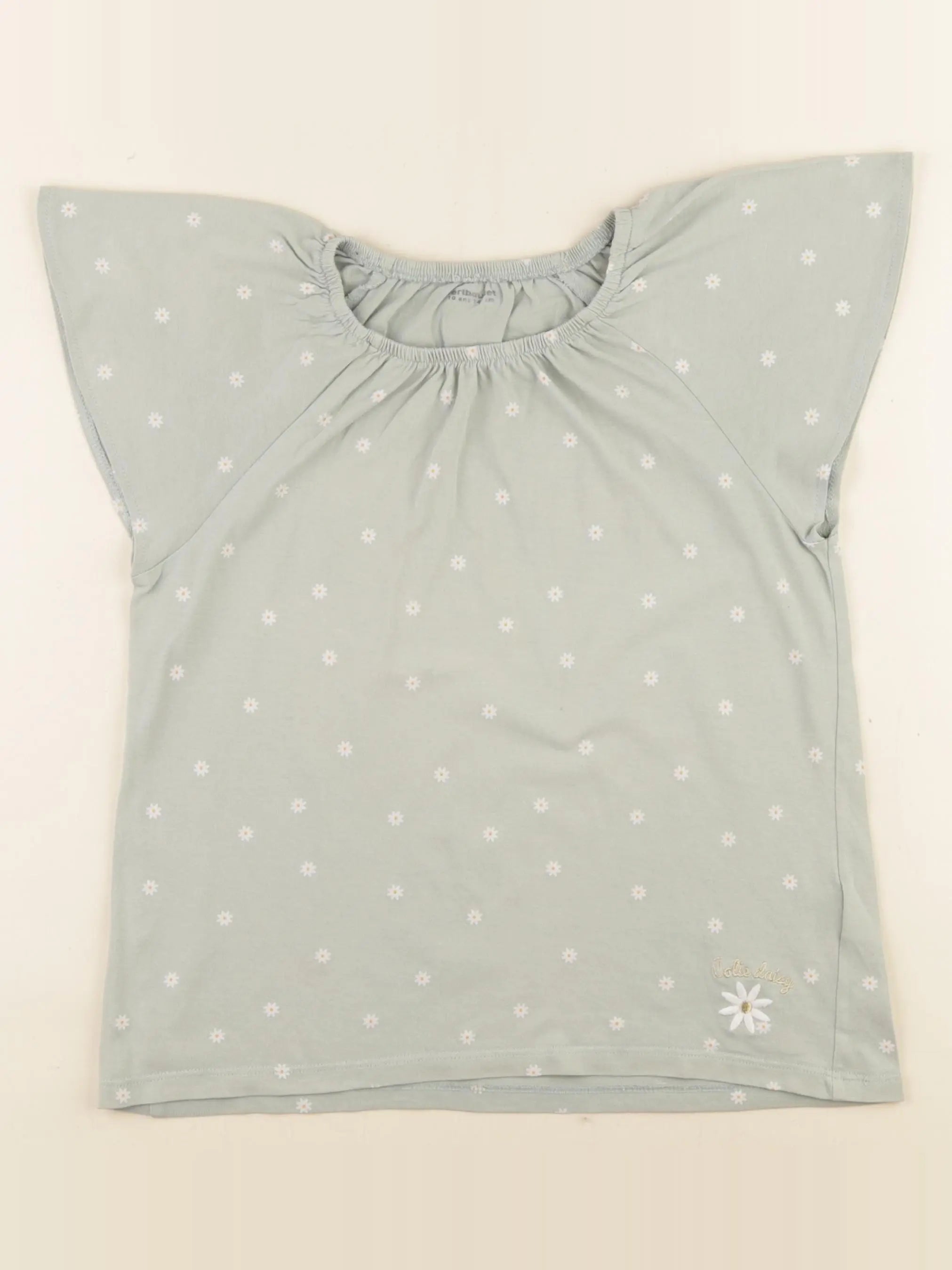 Vertbaudet - tee-shirt vert - 10 ans