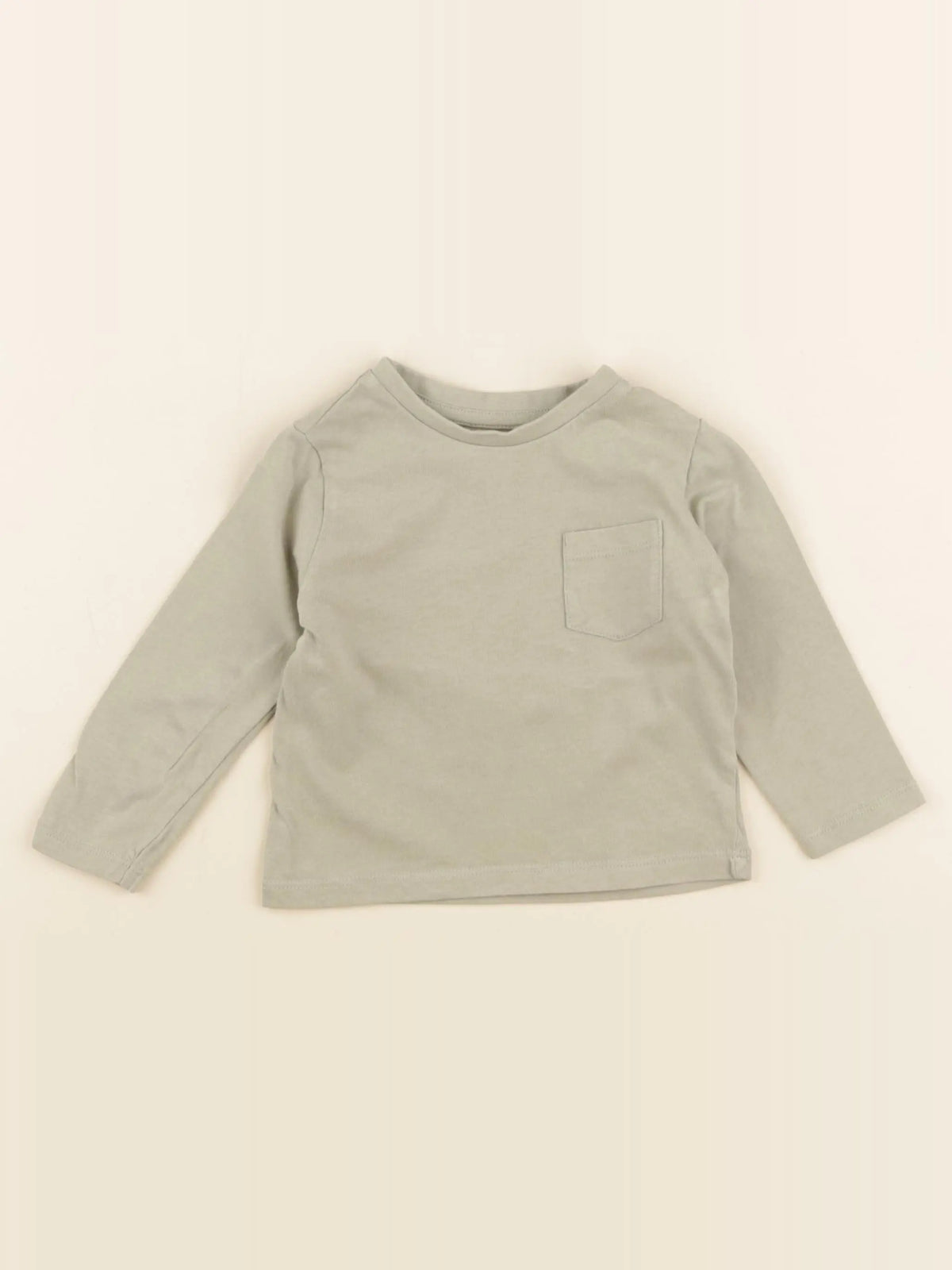 Vertbaudet - tee-shirt vert - 12 mois