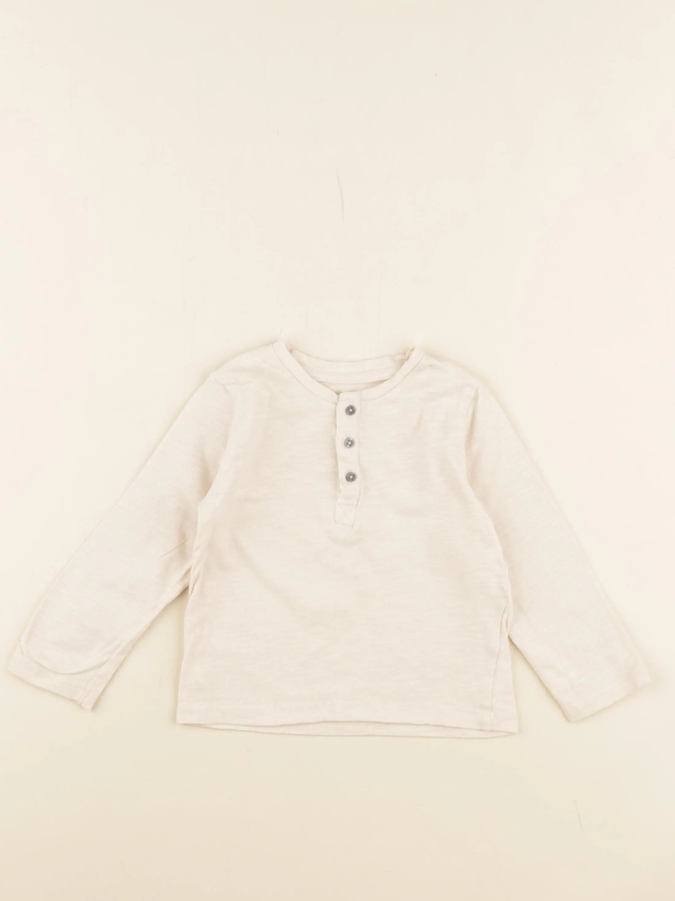 Vertbaudet - tee-shirt blanc - 12 mois