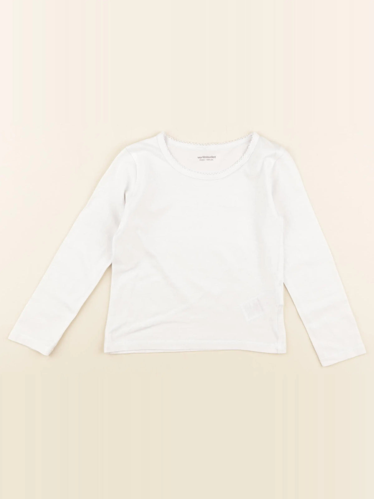 Okaidi - maillot de corps blanc - 4 ans
