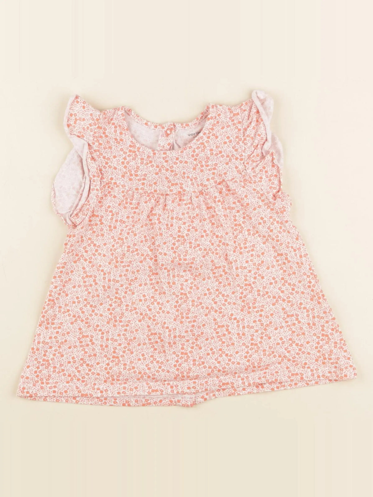 Vertbaudet - tee-shirt orange - 3 ans