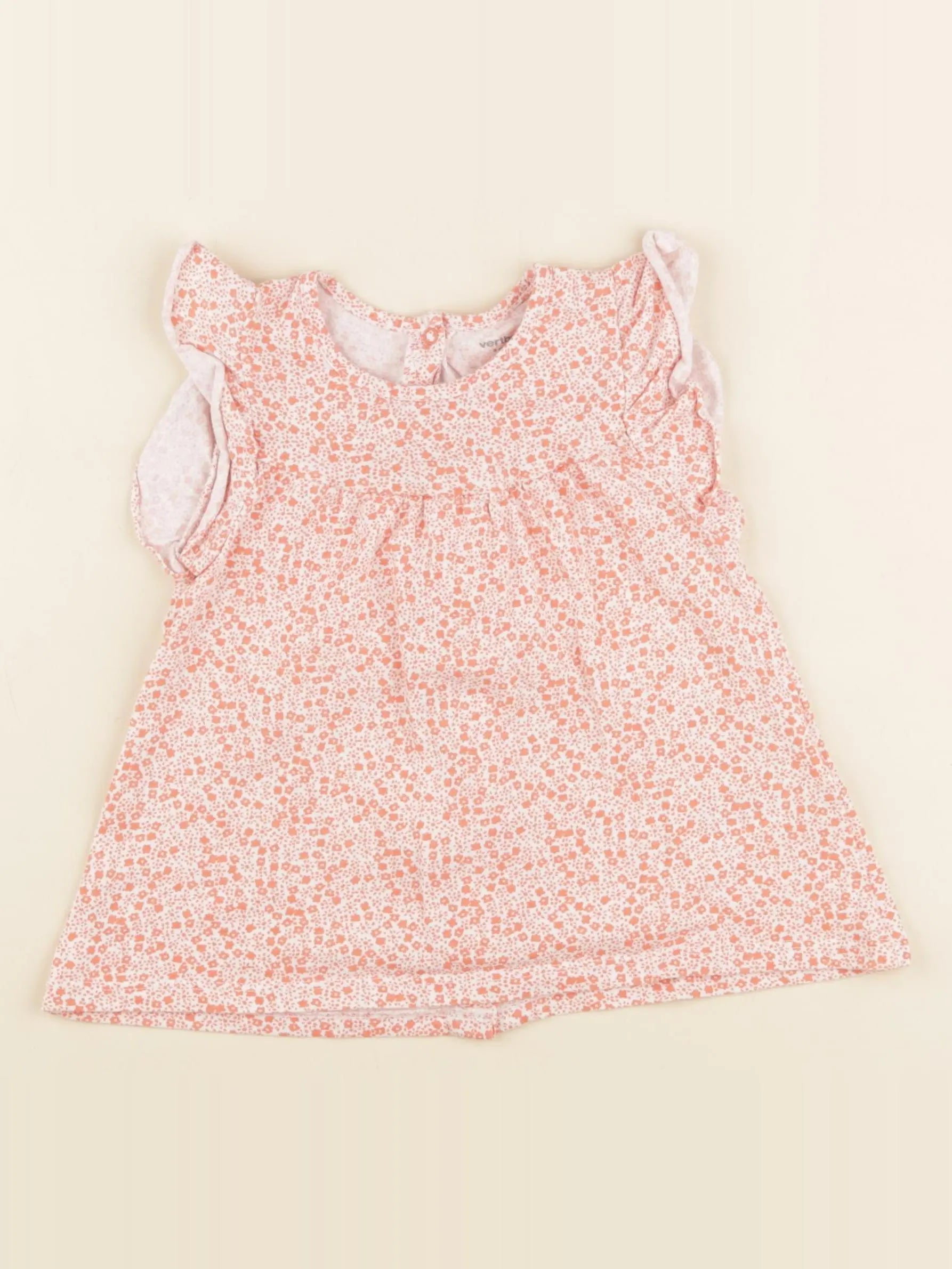 Vertbaudet - tee-shirt orange - 3 ans