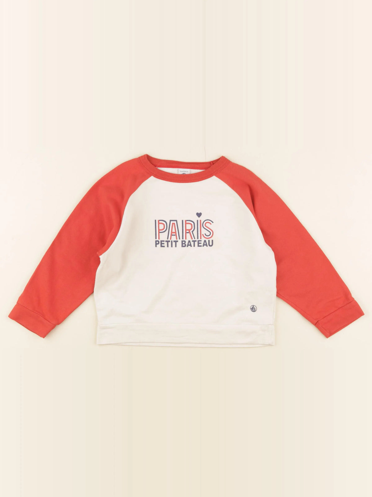 Petit Bateau - sweat multicolore - 4 ans