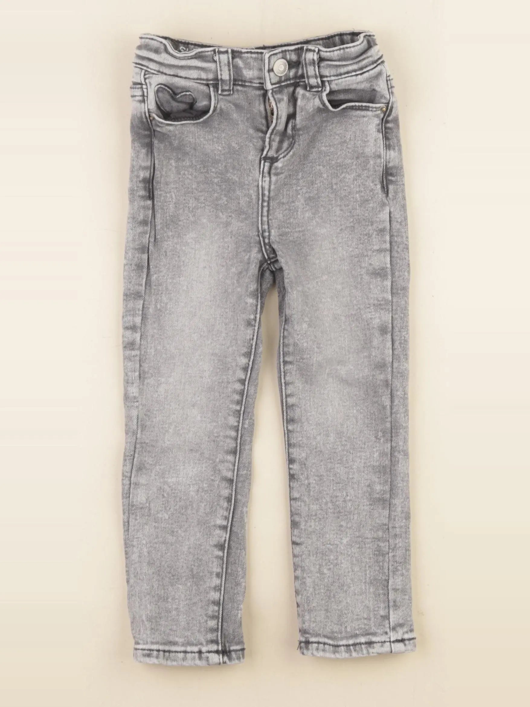 Vertbaudet - jean gris - 3 ans