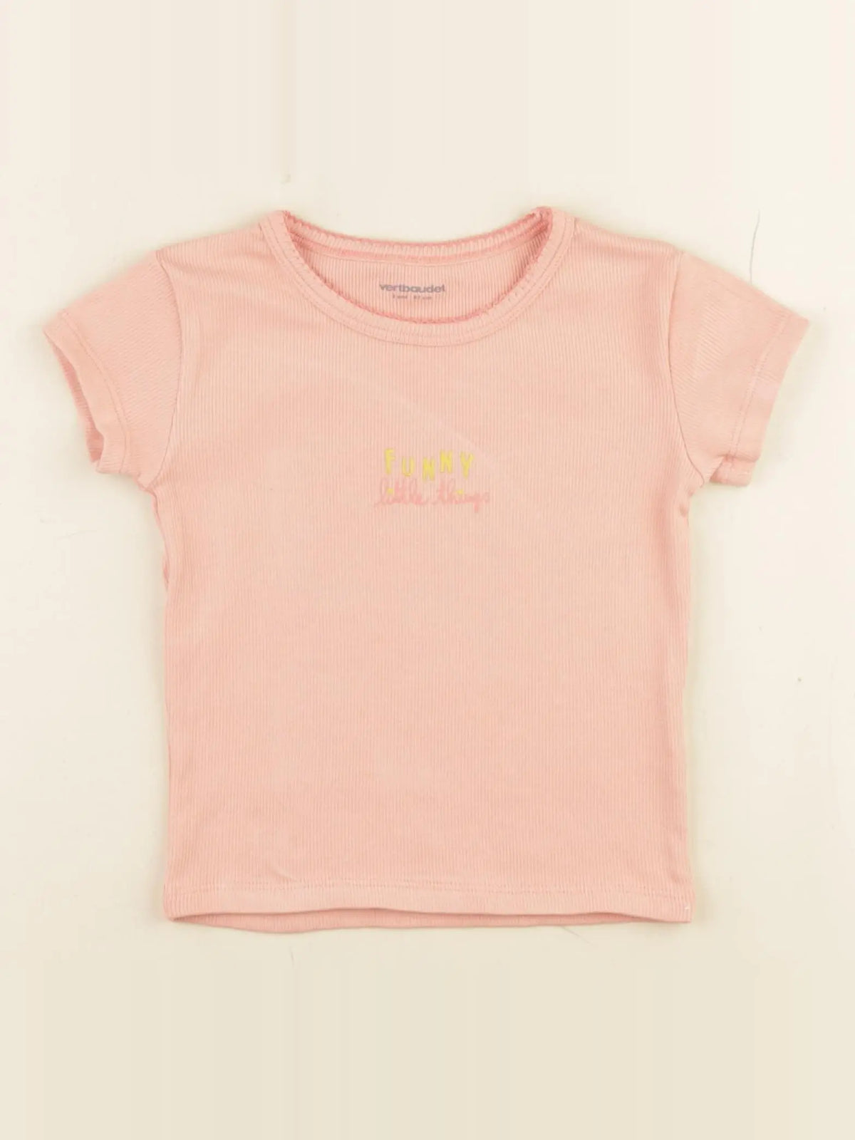Vertbaudet - maillot de corps rose - 3 ans