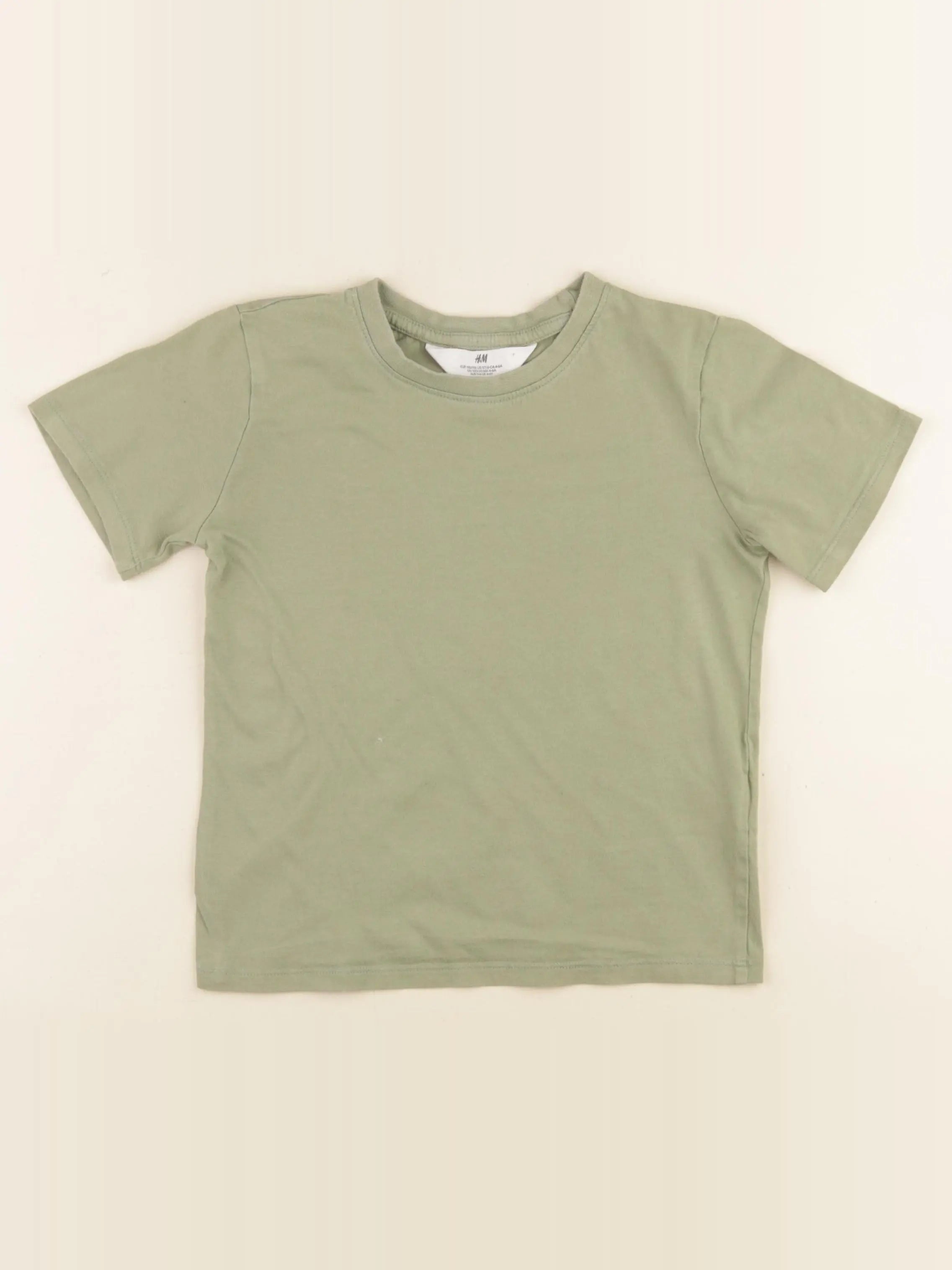 H&M - tee-shirt vert - 6 ans