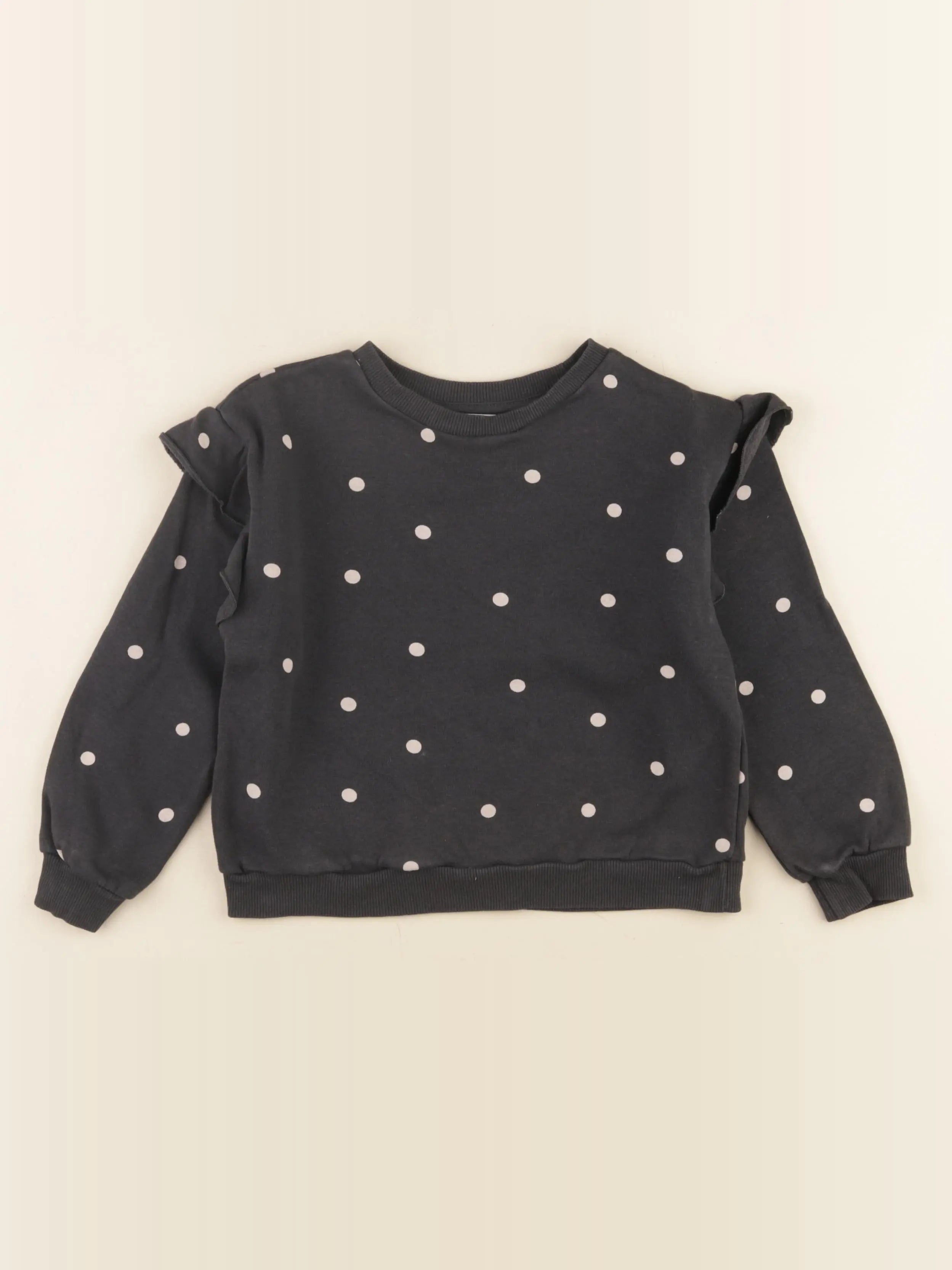 H&M - sweat gris - 3/4 ans