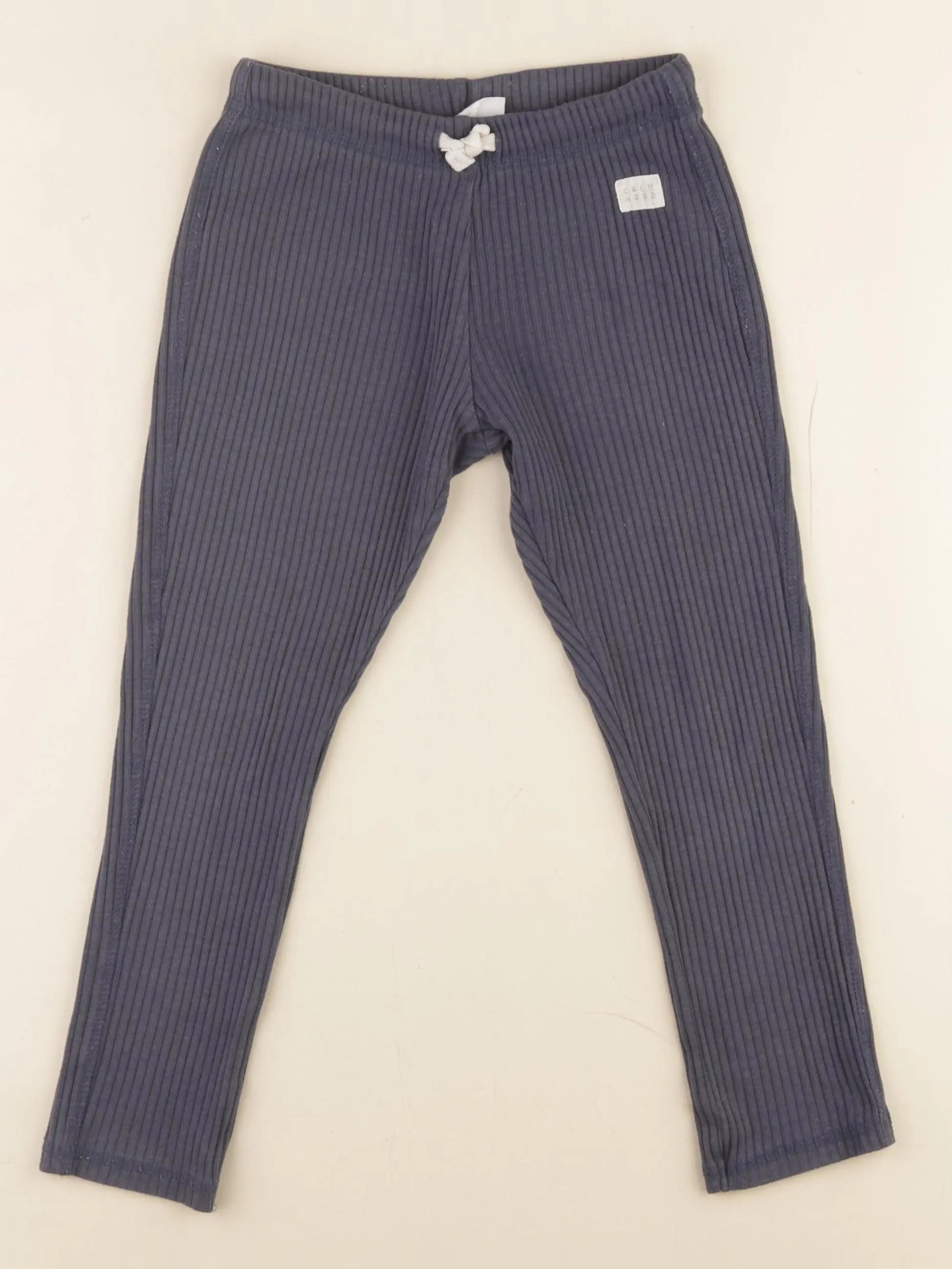 Zara - legging bleu - 5/6 ans