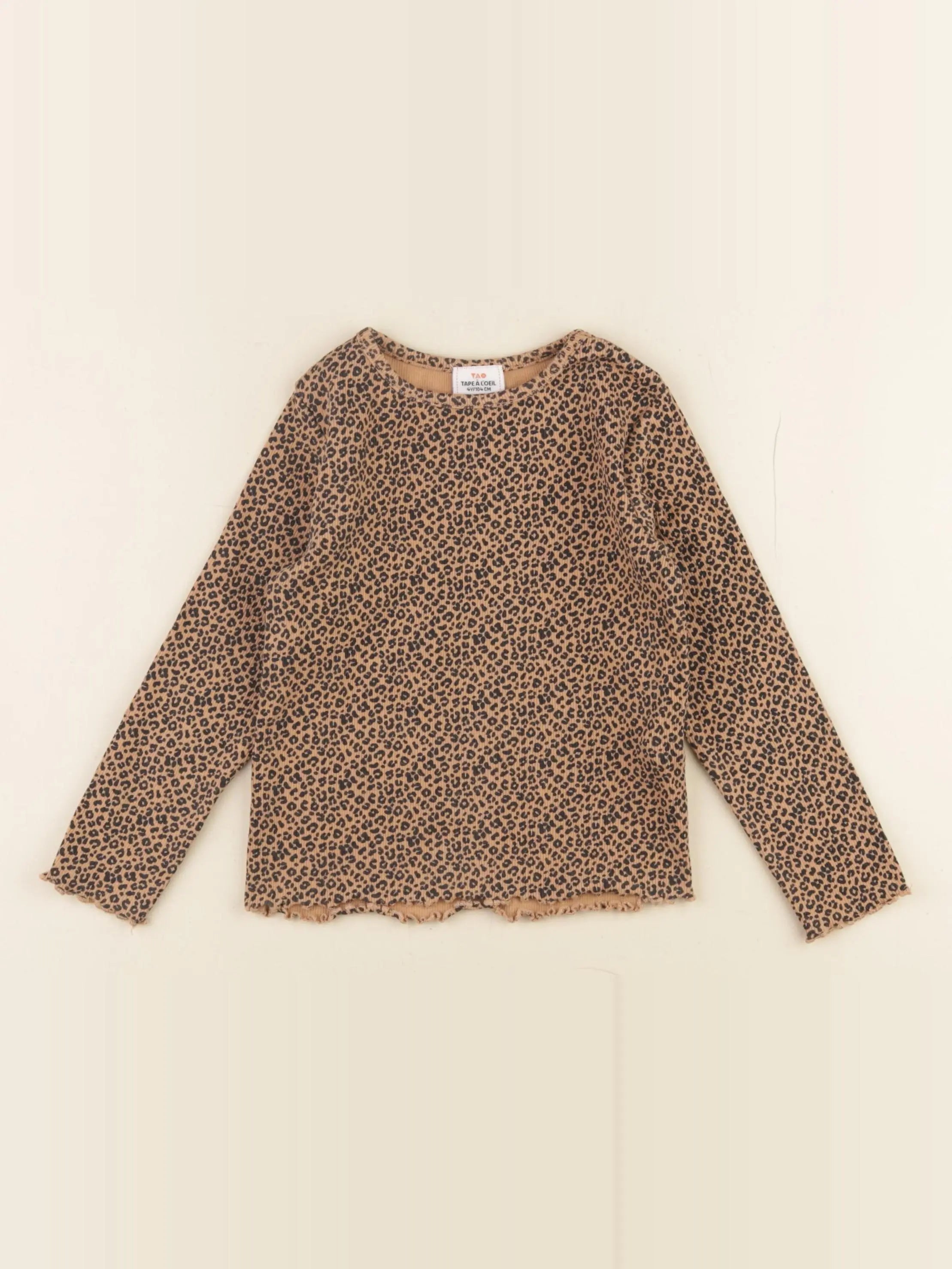 Tape à l'oeil - tee-shirt marron - 4 ans