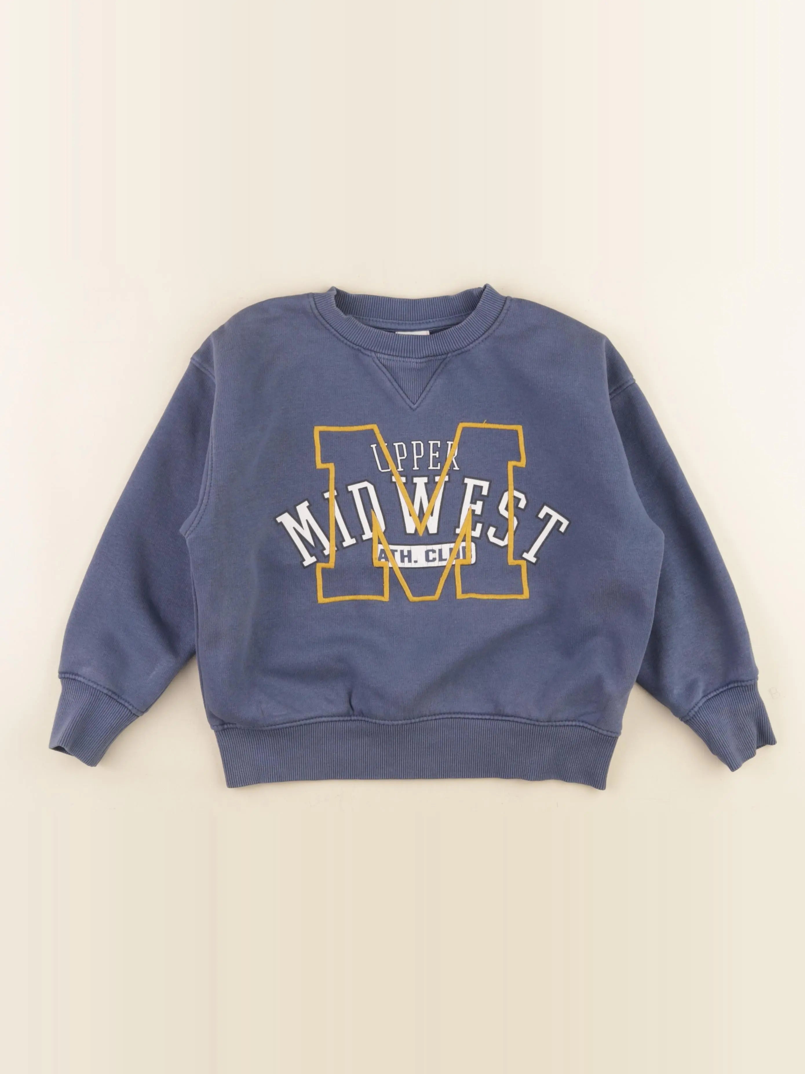 Tape à l'oeil - sweat bleu - 6 ans