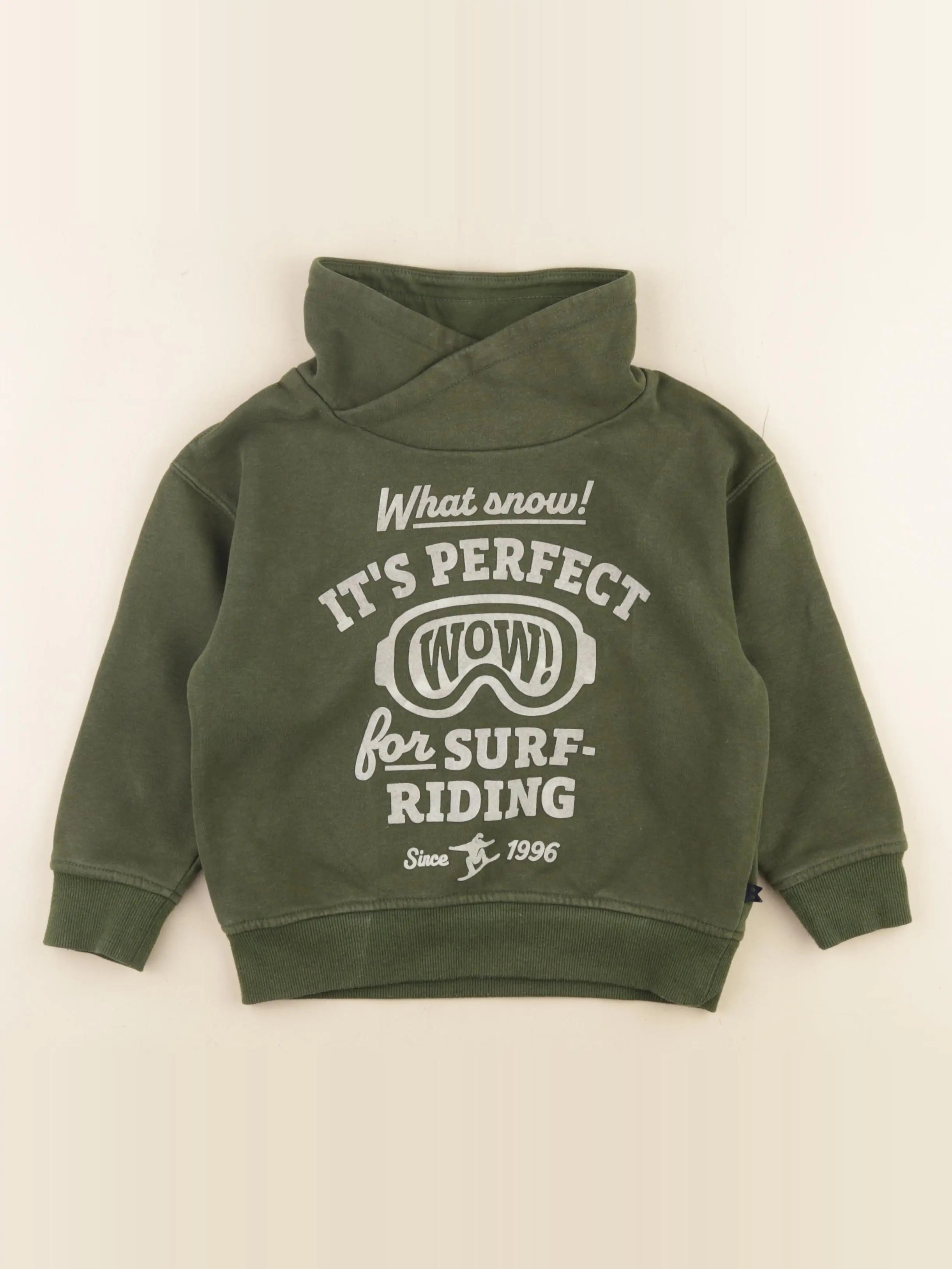 Okaidi - sweat vert - 6 ans