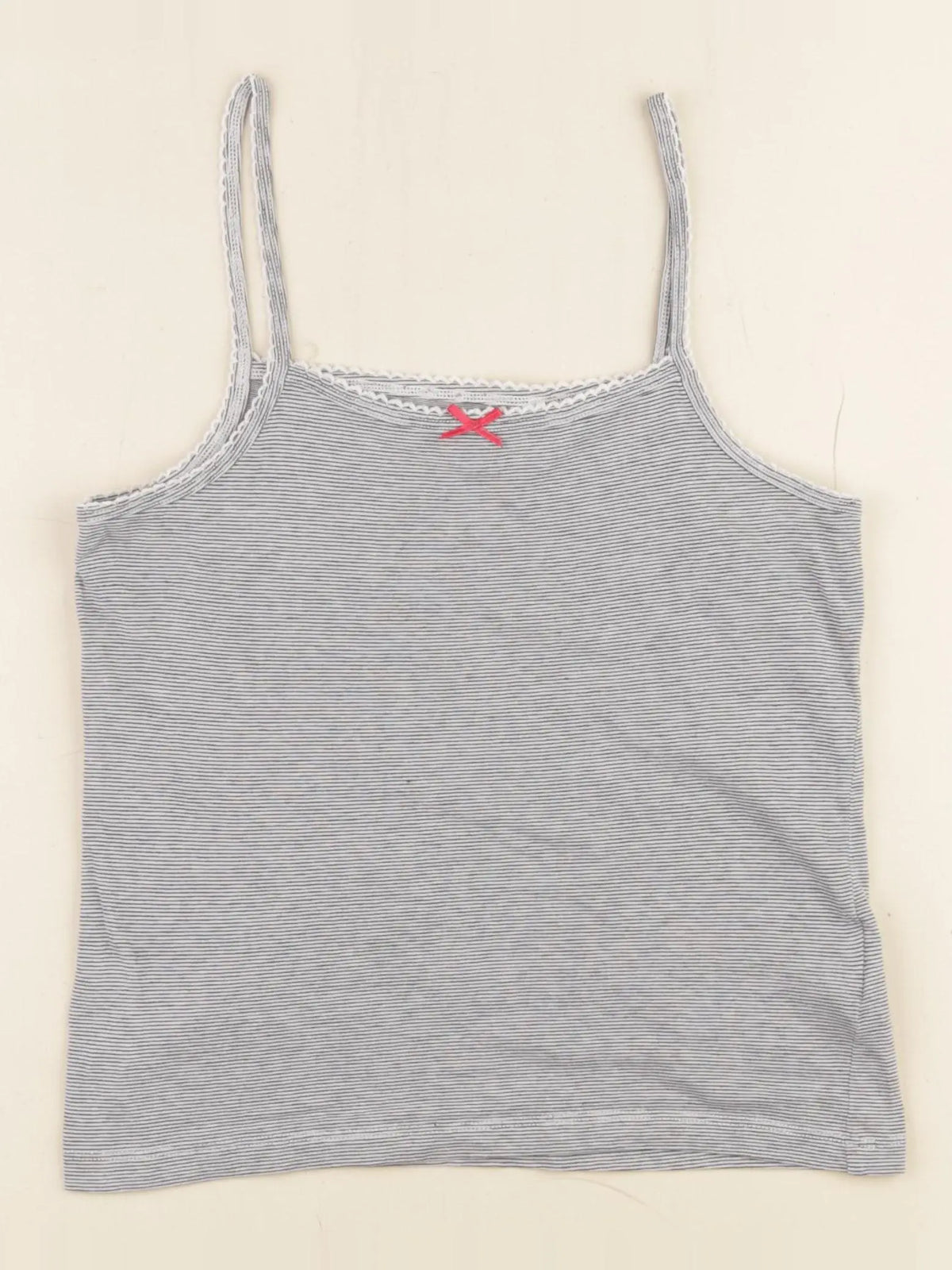 Vertbaudet - maillot de corps gris - 8 ans