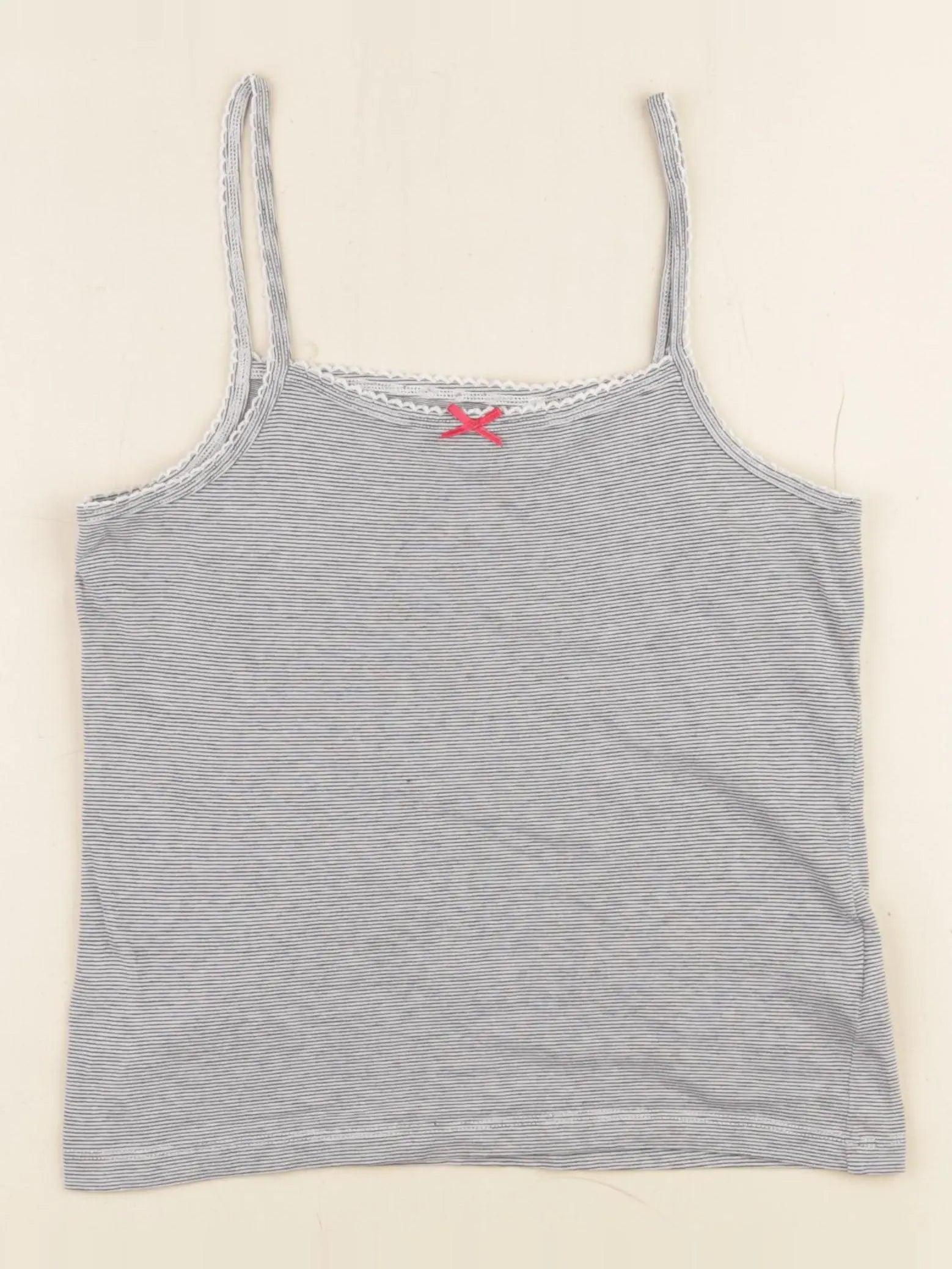 Vertbaudet - maillot de corps gris - 8 ans