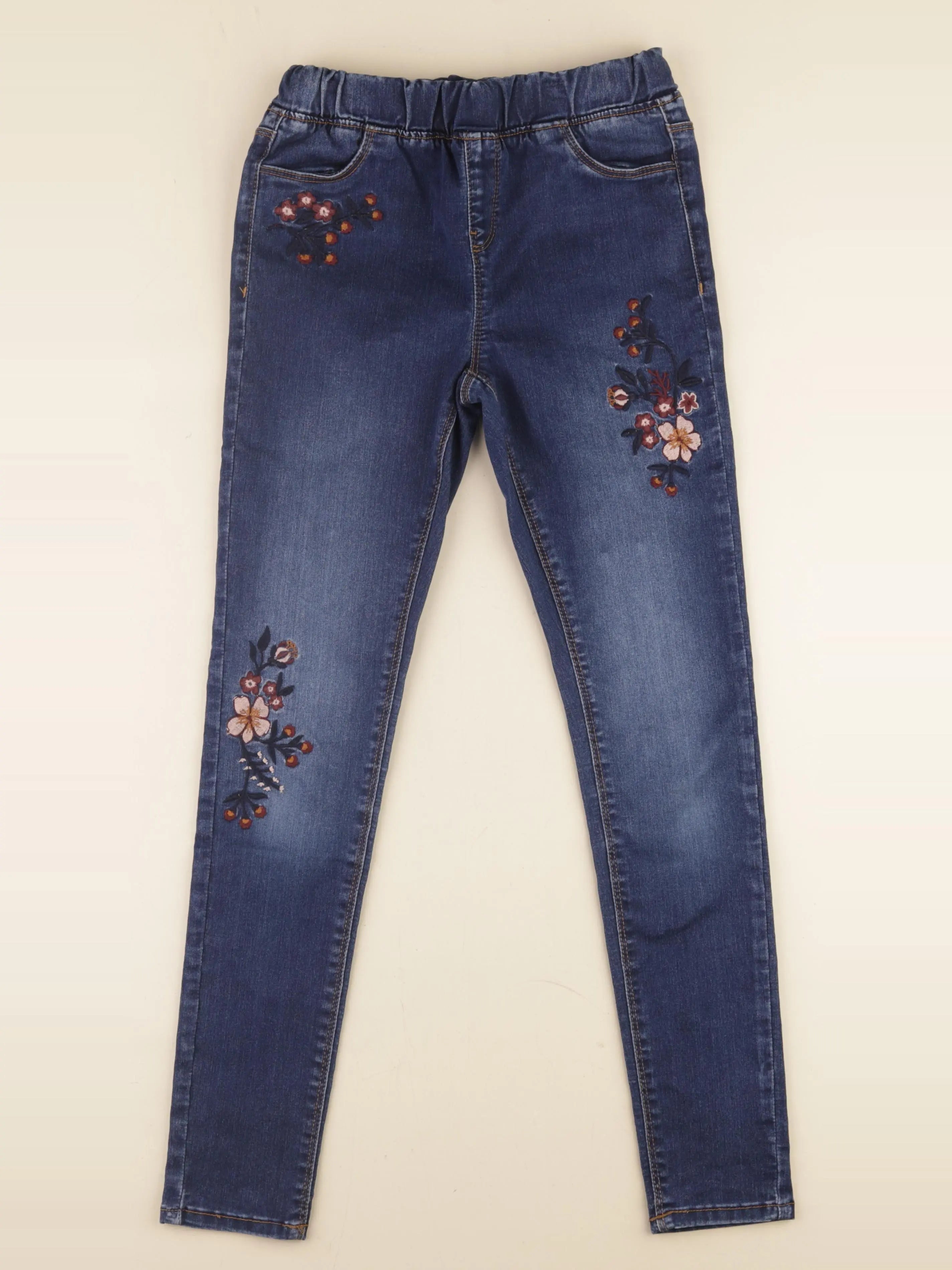 Vertbaudet - legging bleu - 12 ans