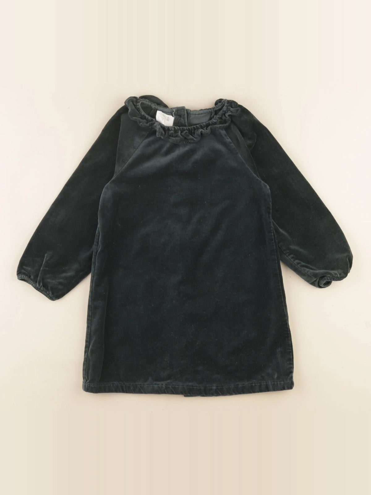 H&M - robe vert - 2/3 ans