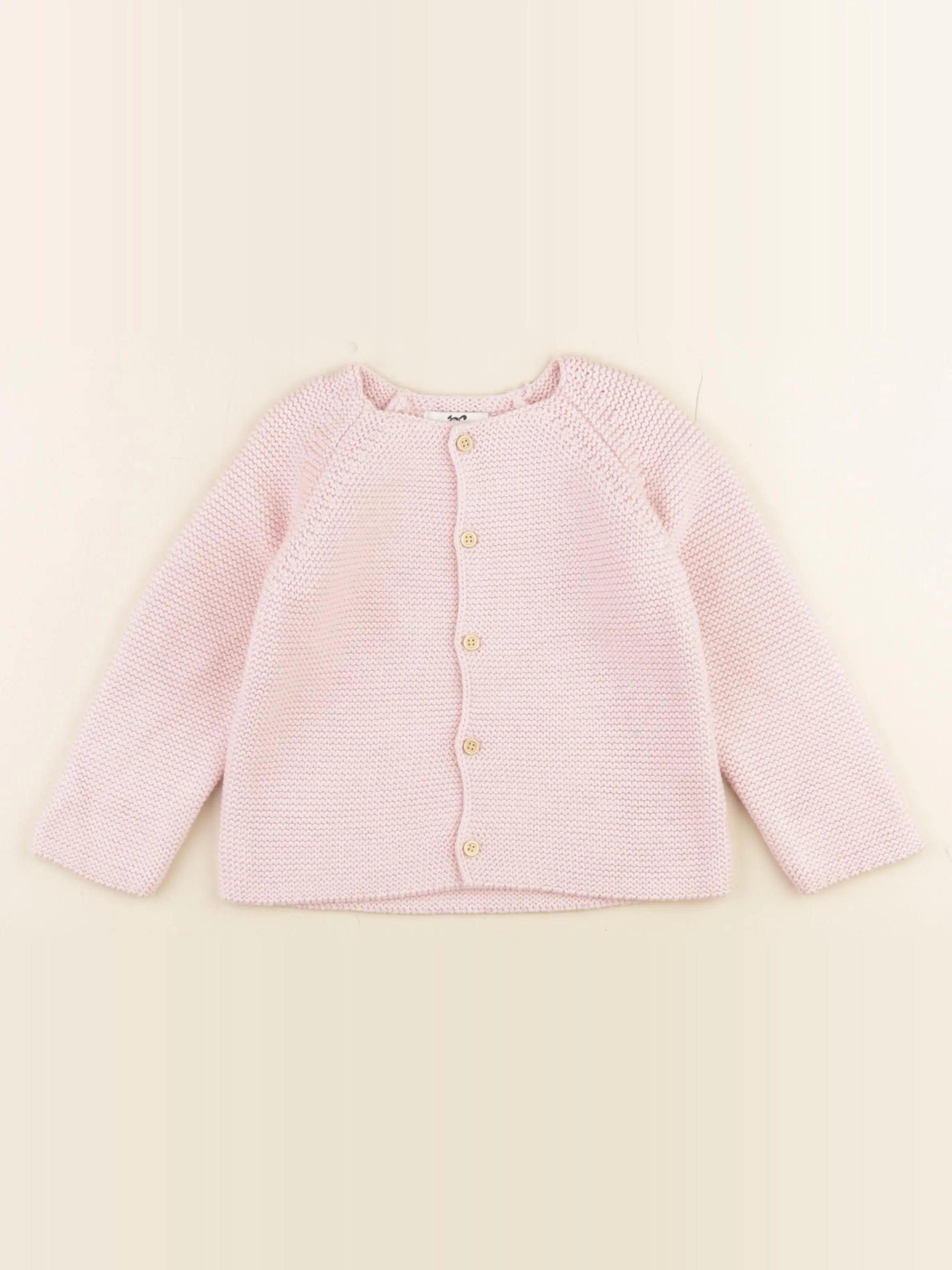 Cyrillus - gilet rose - 36 mois