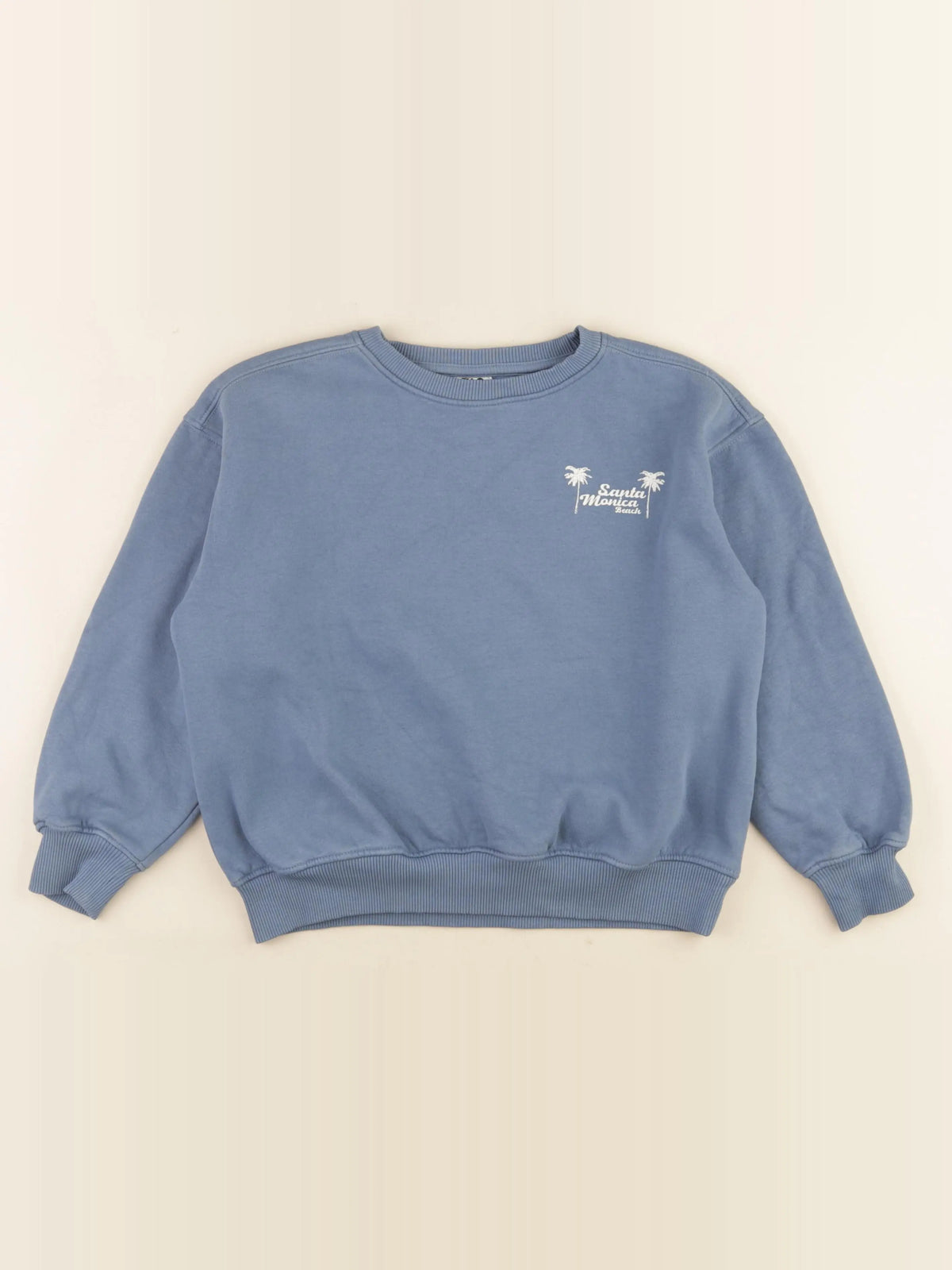 Tape à l'oeil - sweat bleu - 8 ans