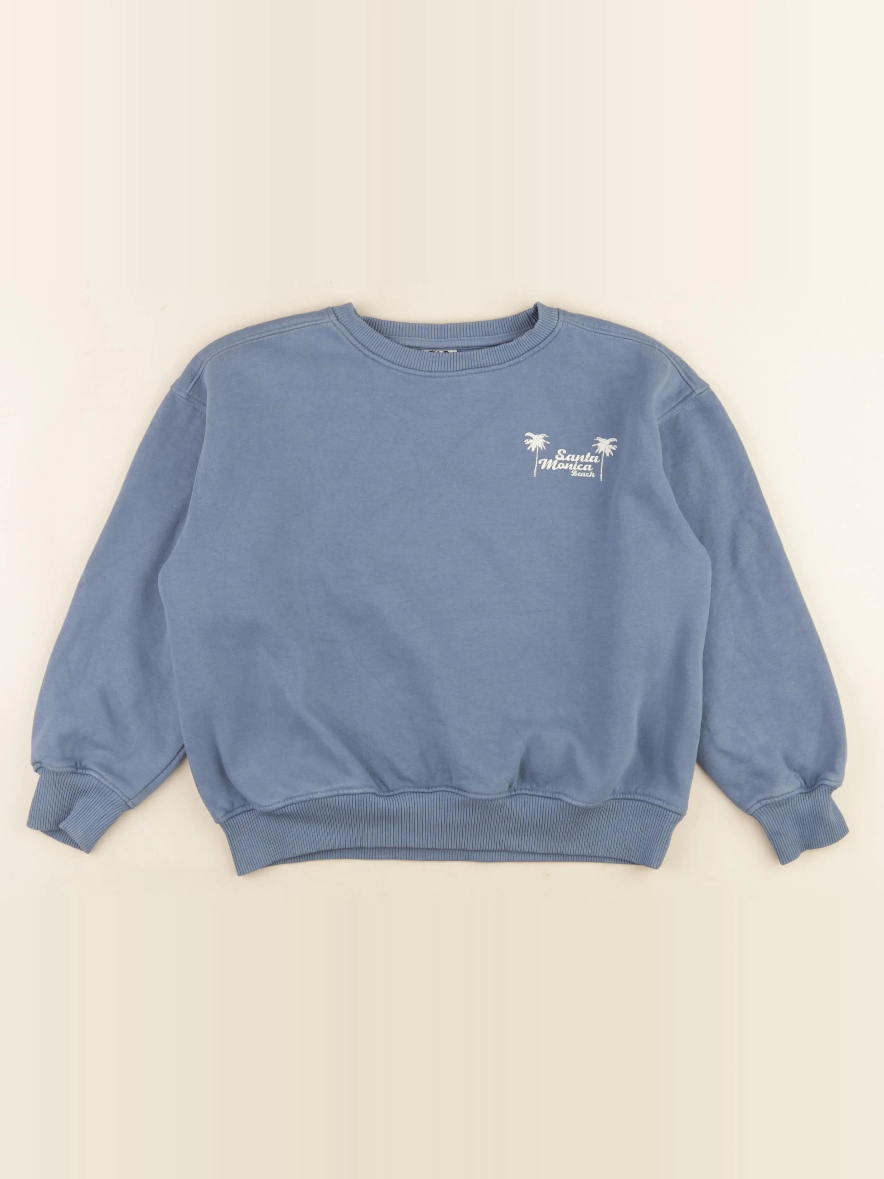 Tape à l'oeil - sweat bleu - 8 ans