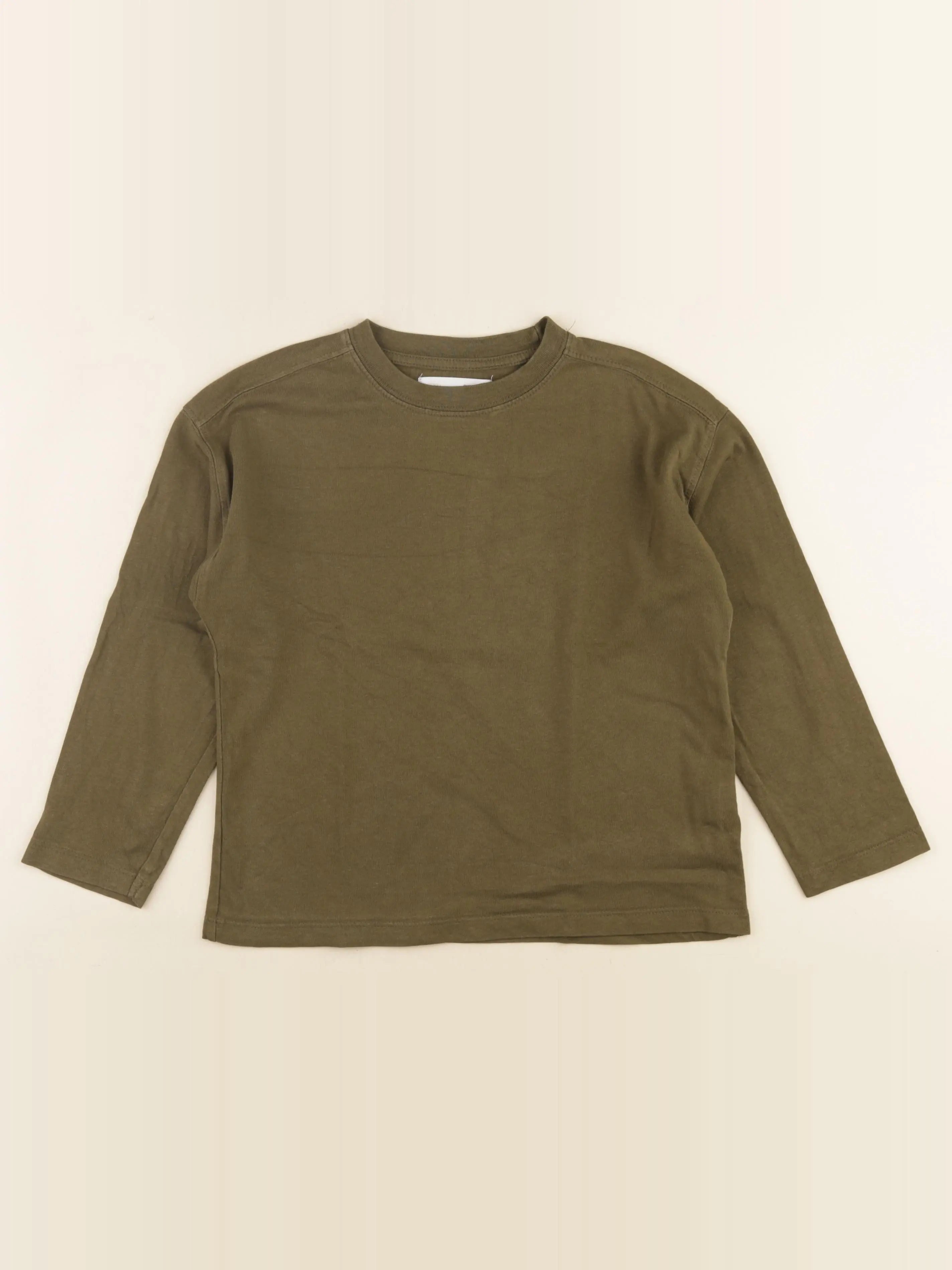 Zara - tee-shirt taupe - 6/7 ans