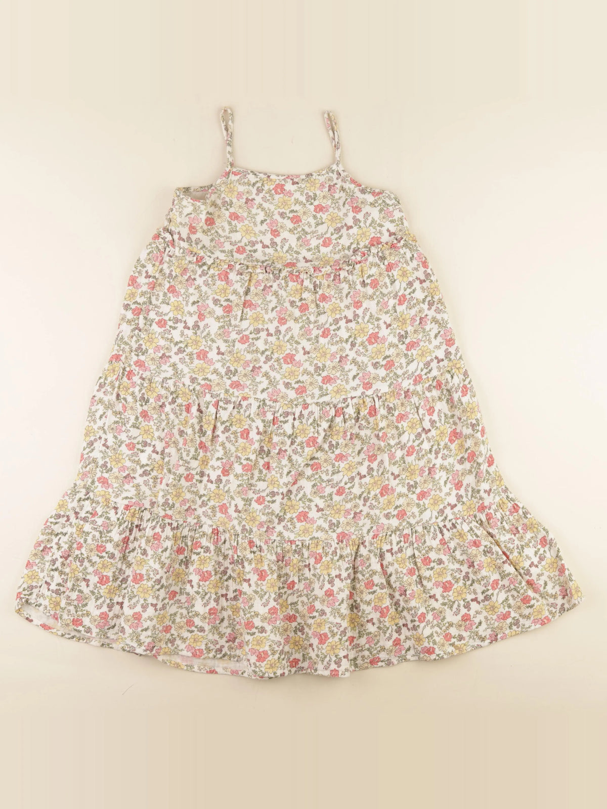 Vertbaudet - robe multicolore - 10 ans