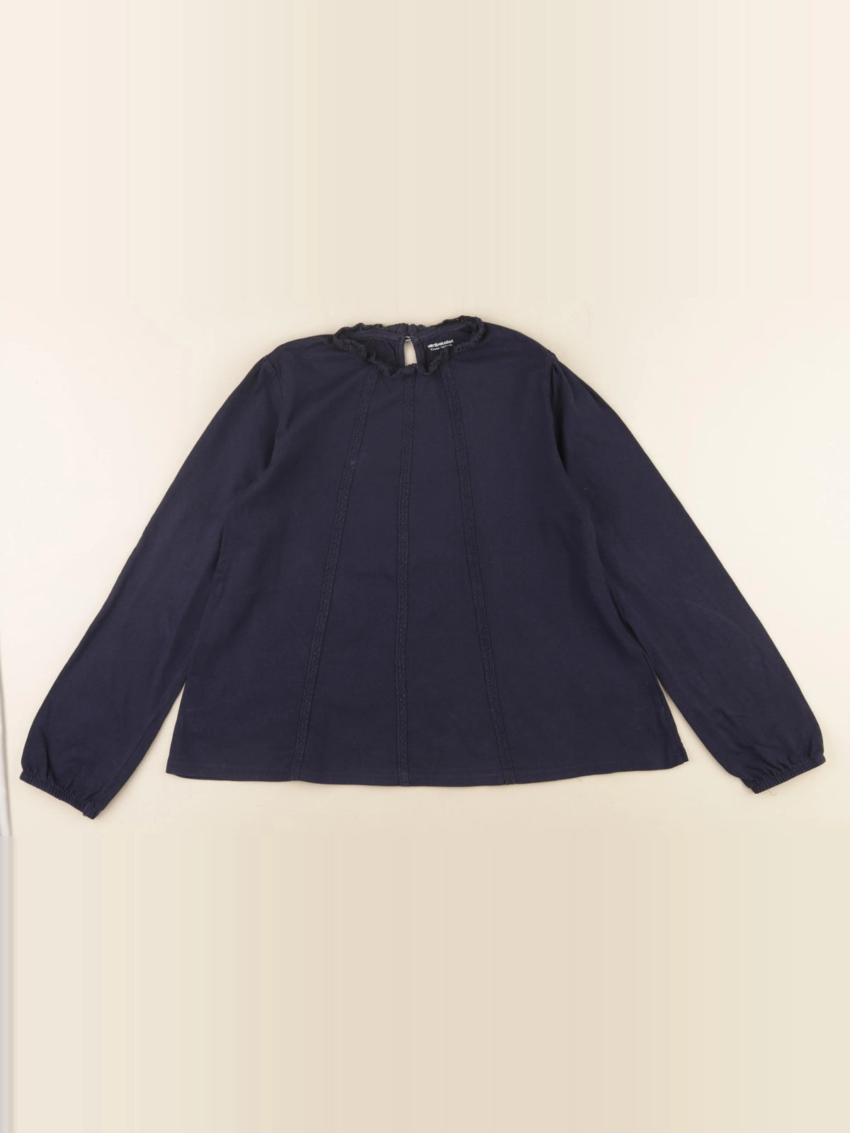 Vertbaudet - tee-shirt bleu - 12 ans