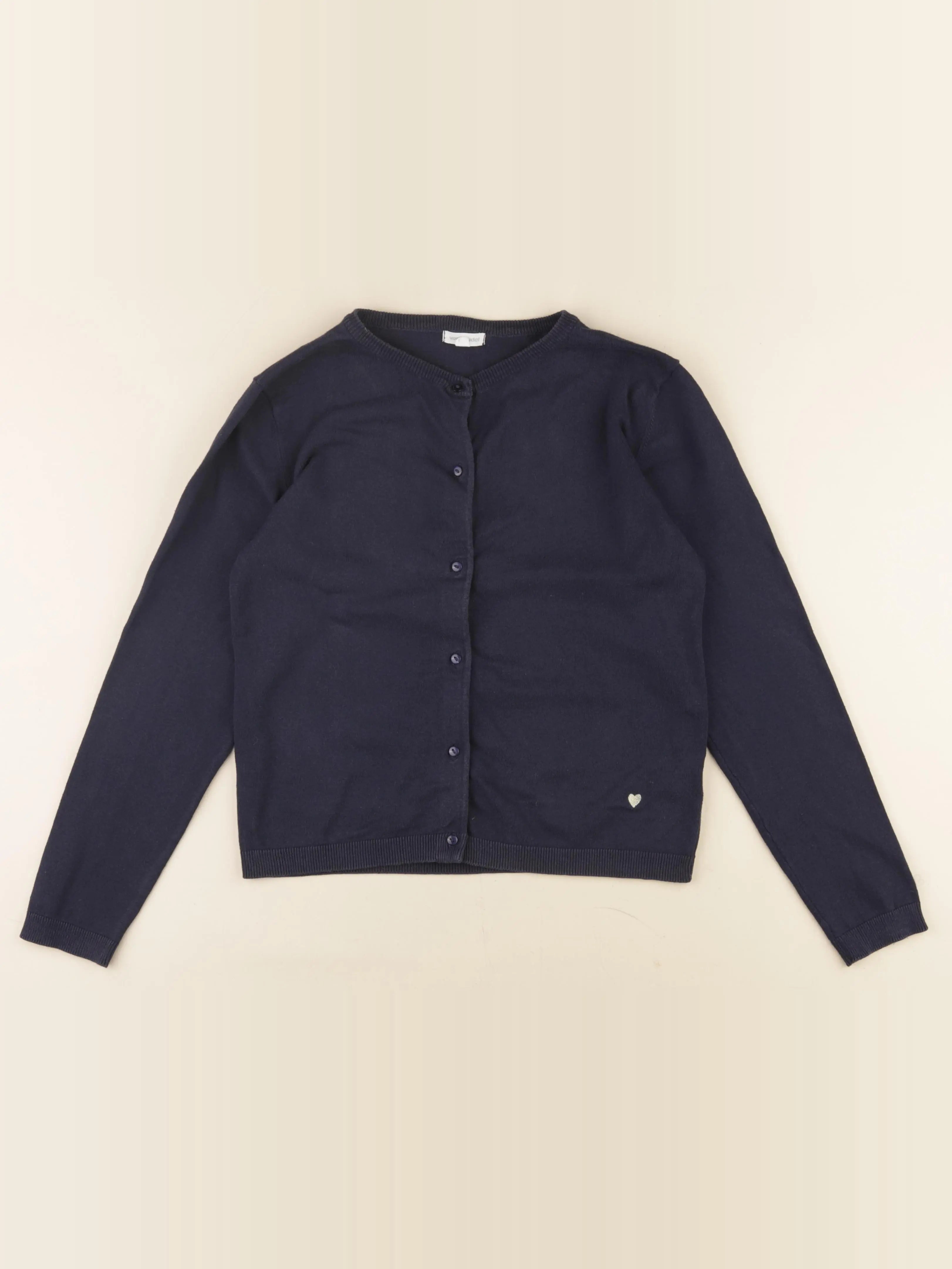 Vertbaudet - gilet bleu - 12 ans