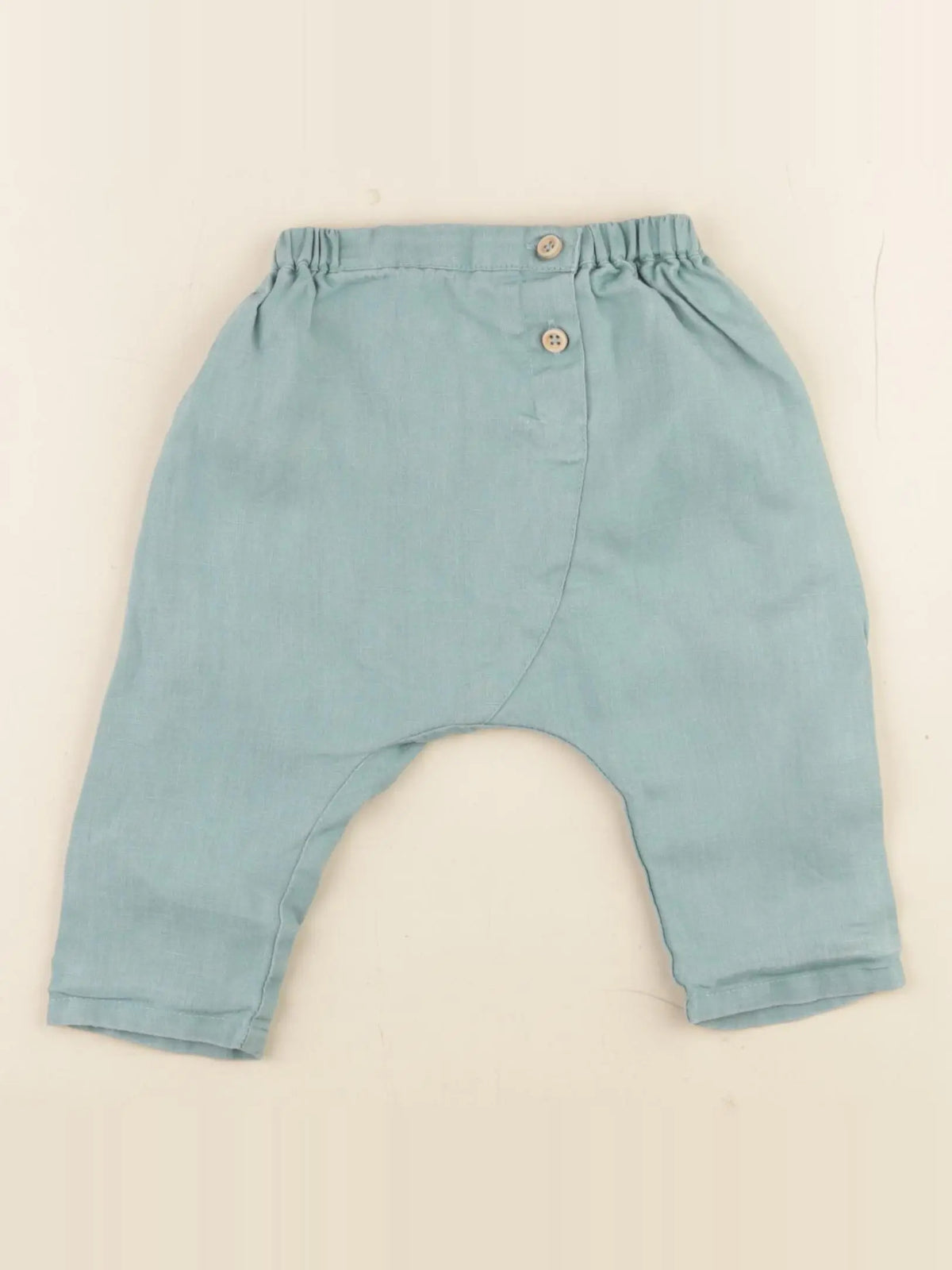 Boutchou - sarouel vert - 9 mois