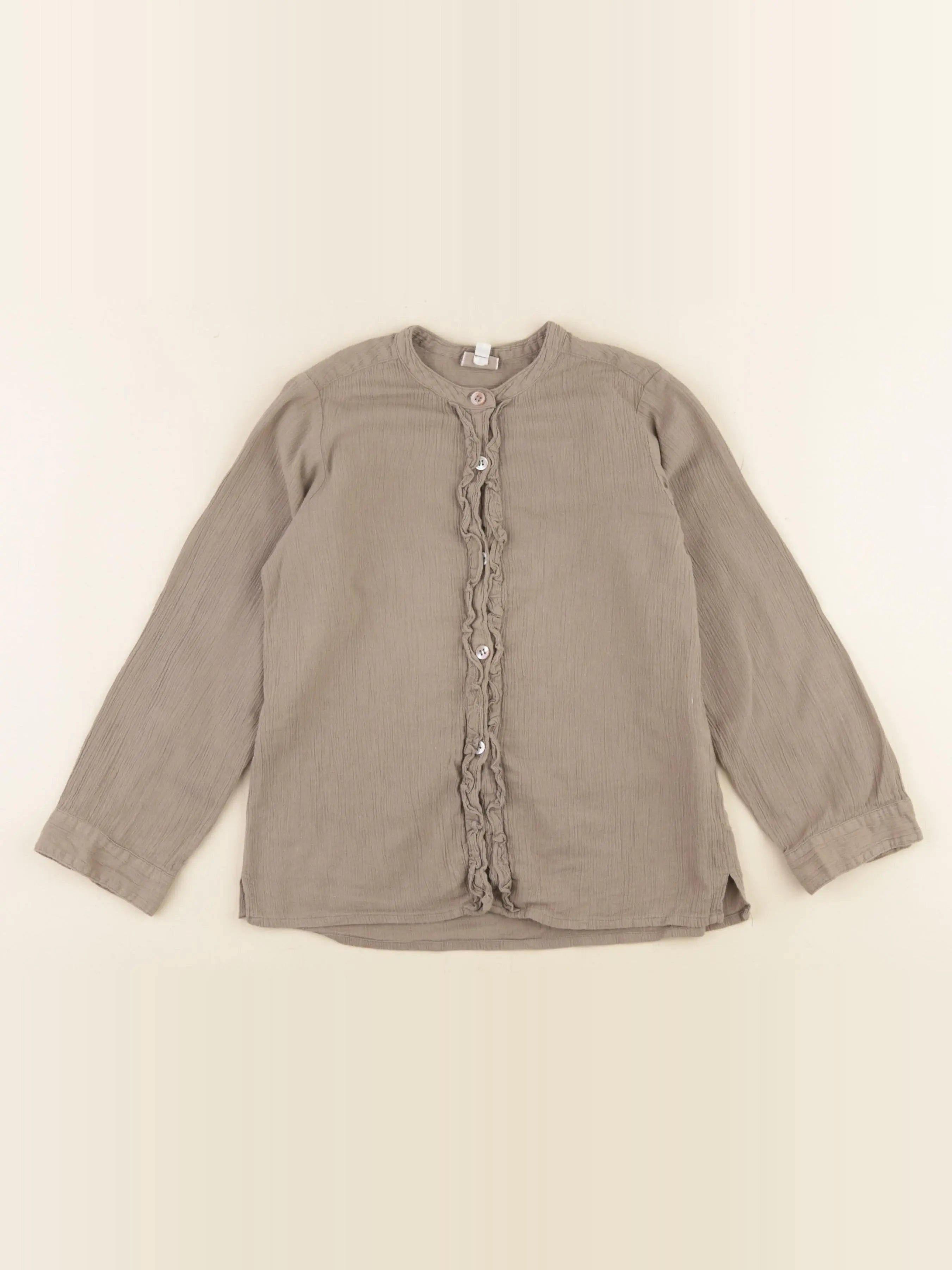 Bonton - blouse marron - 6 ans