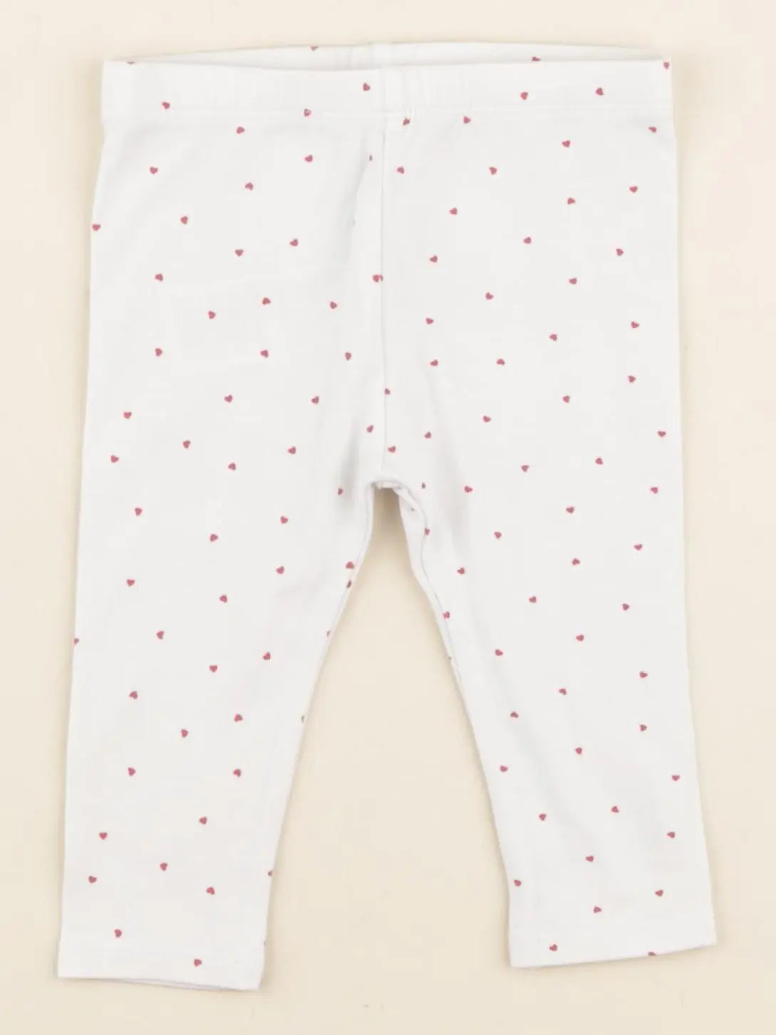 Vertbaudet - legging blanc - 6 mois