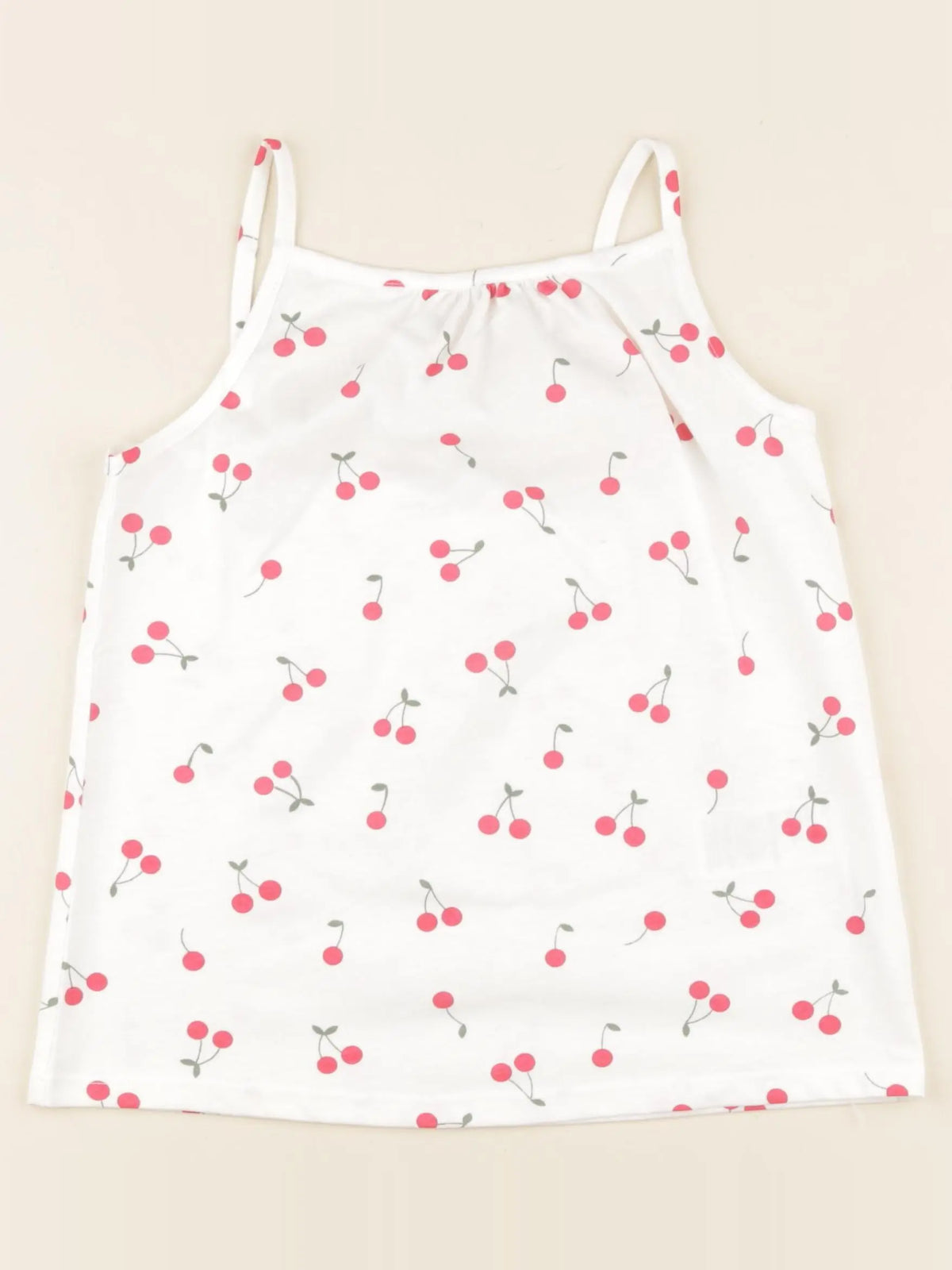 Vertbaudet - débardeur blanc - 8 ans