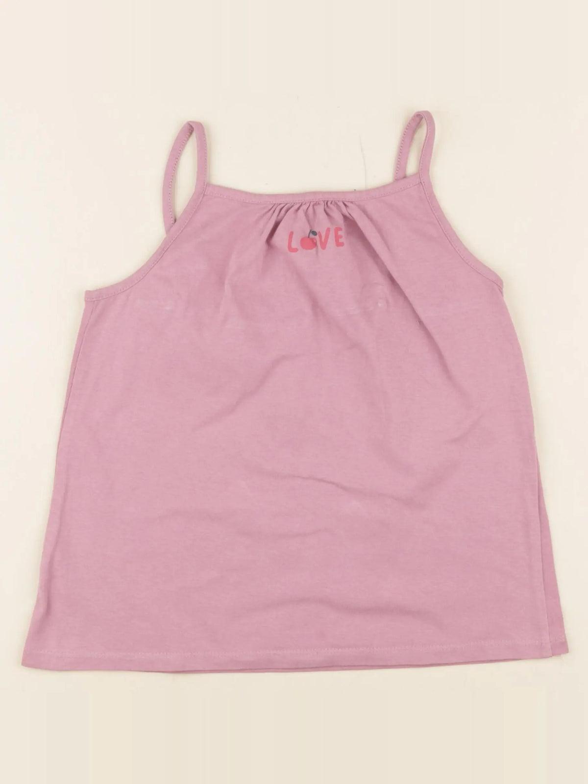 Vertbaudet - débardeur rose - 8 ans