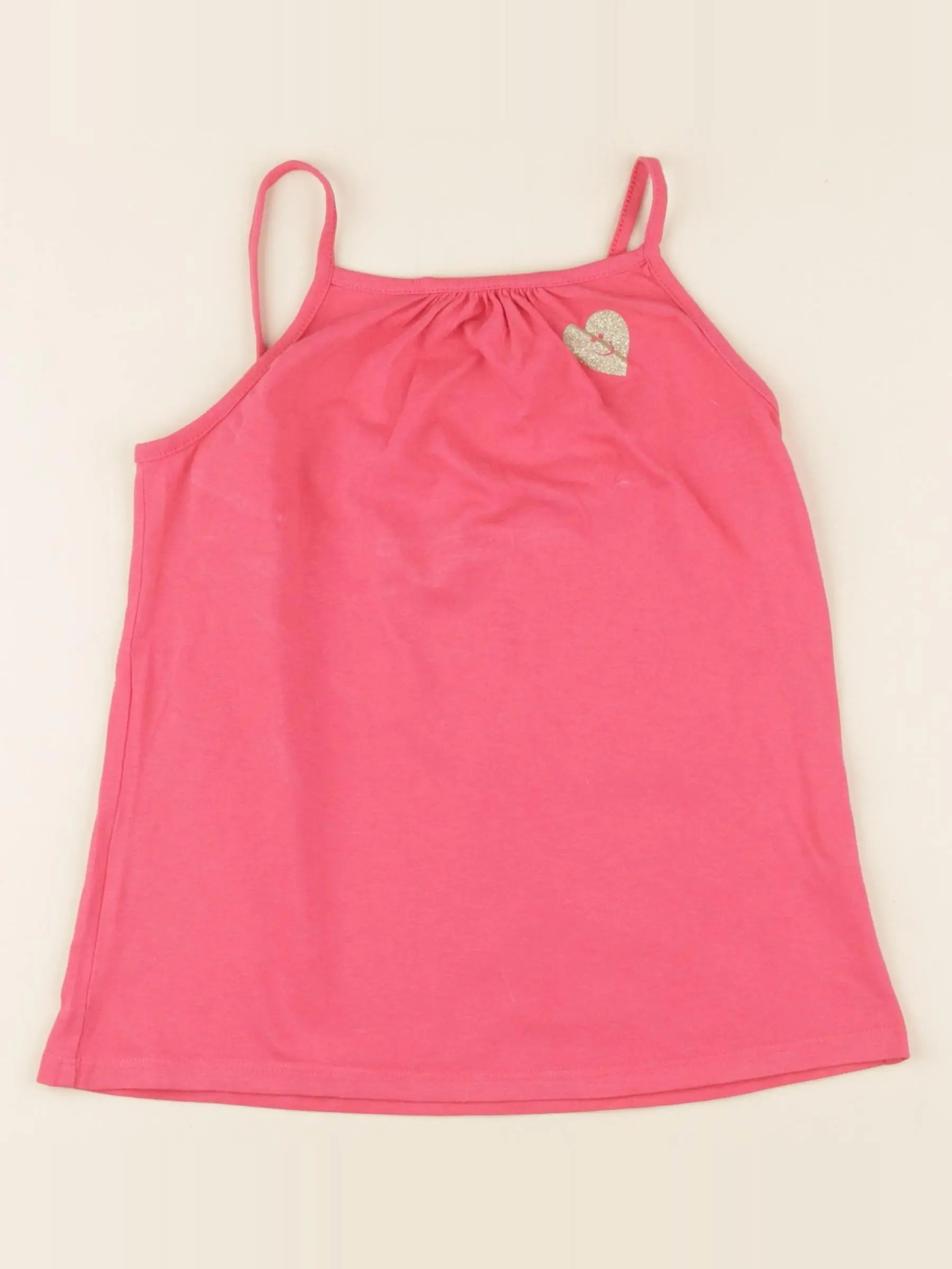 Vertbaudet - débardeur rose - 8 ans