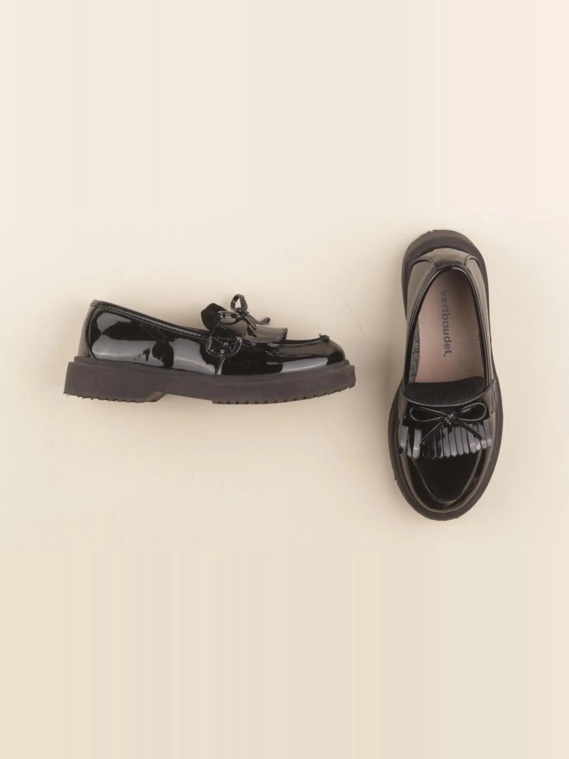 Vertbaudet - mocassins noir - pointure 31