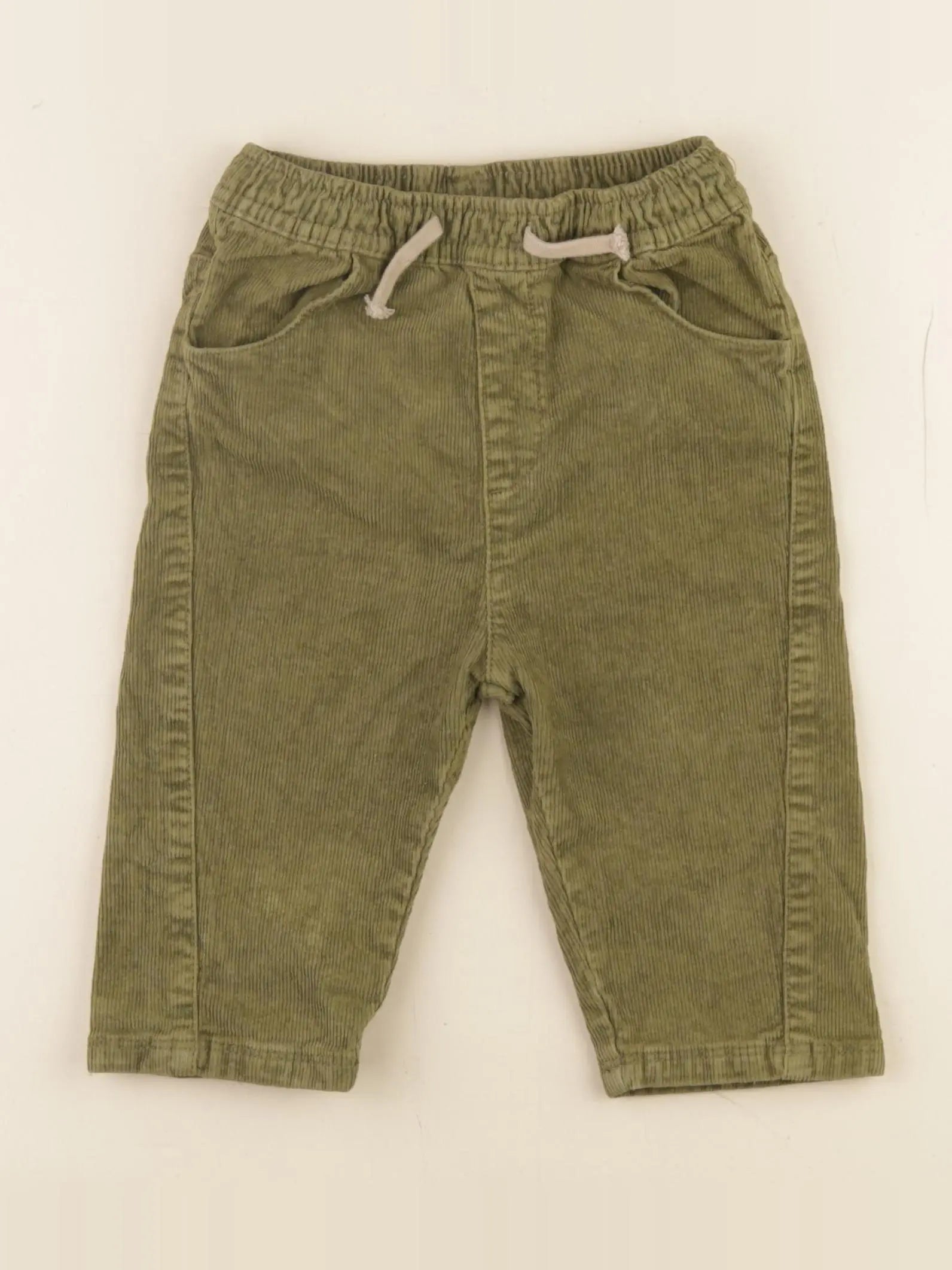 Zara - pantalon vert - 9/12 mois