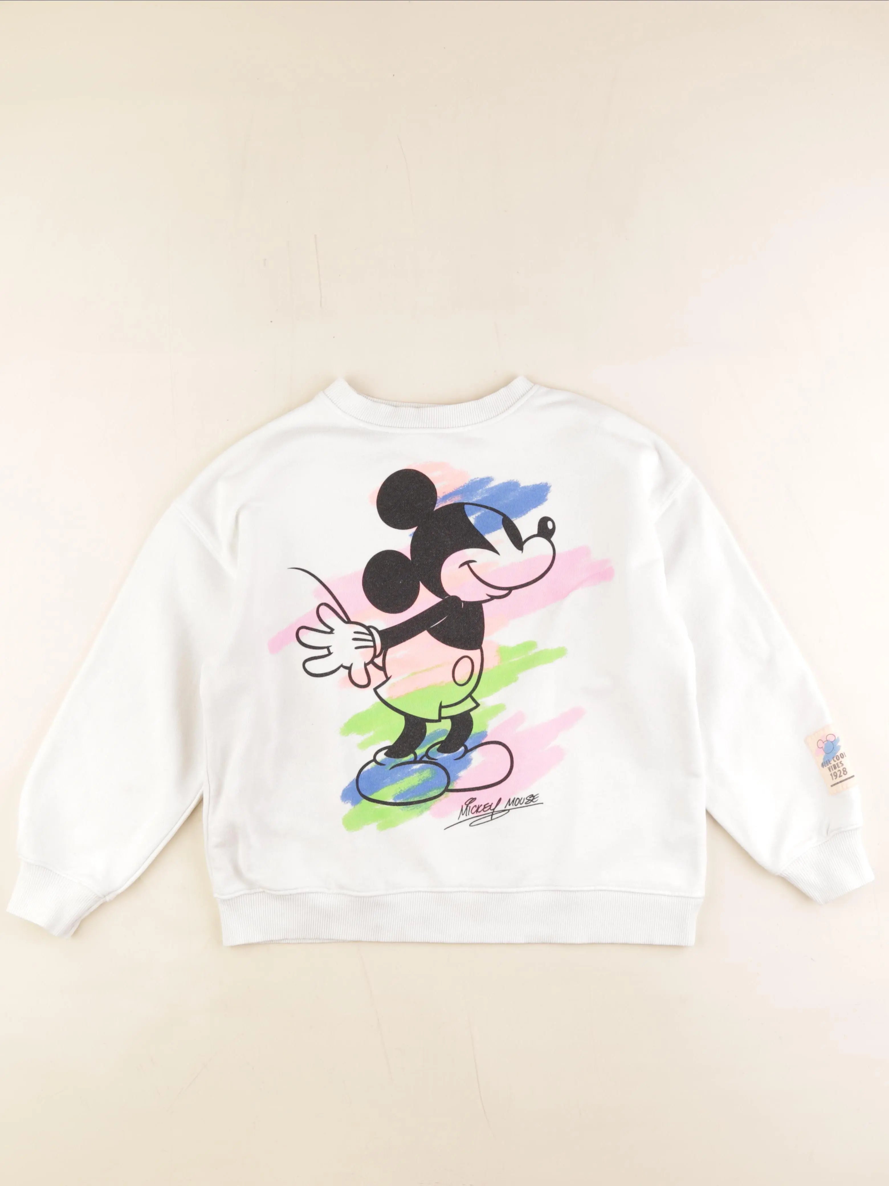 Zara - sweat blanc - 9/10 ans