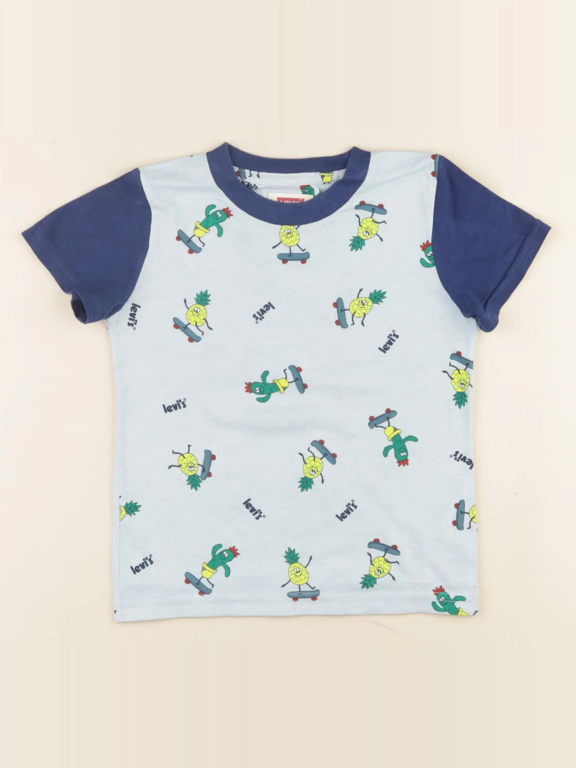 Levi's - tee-shirt bleu - 36 mois